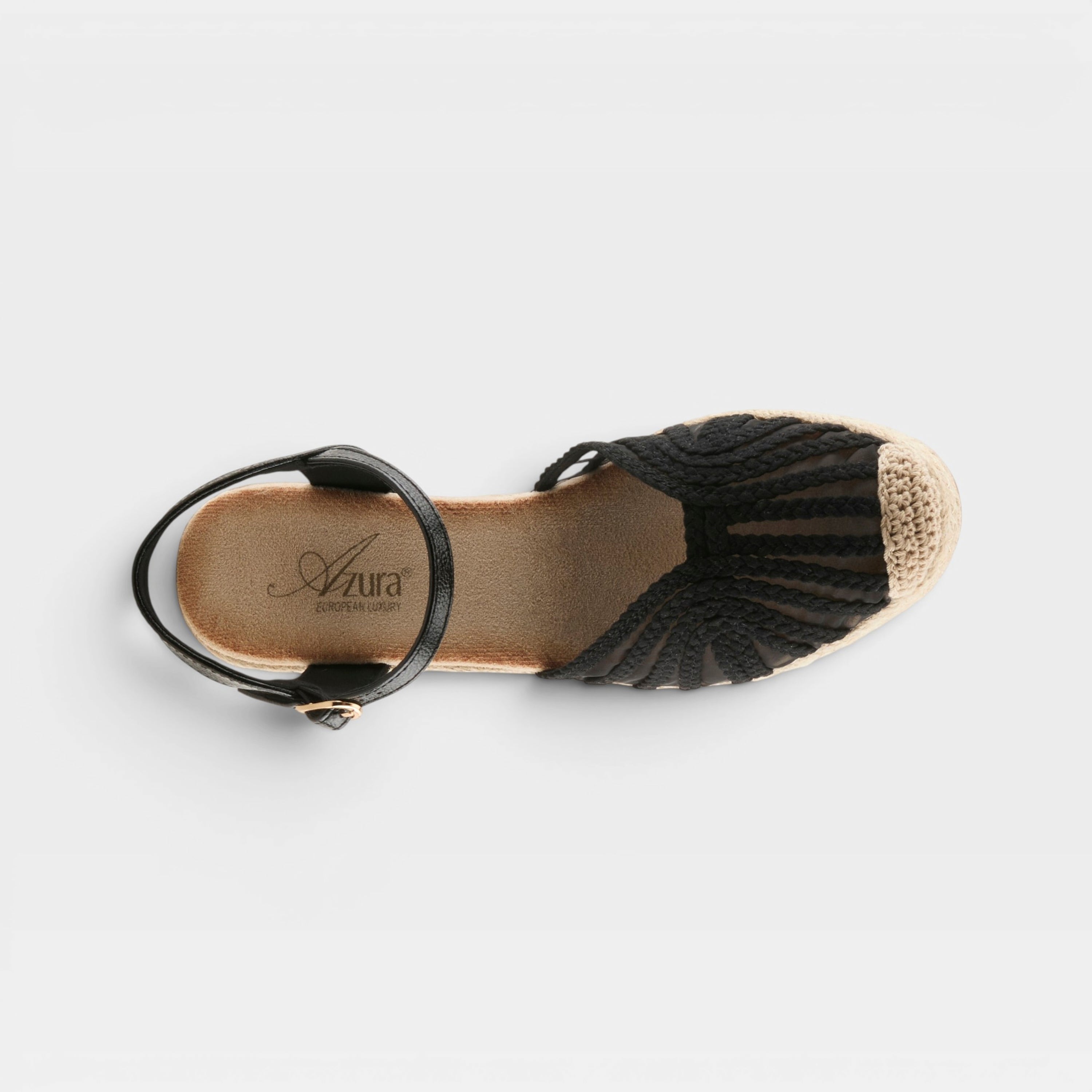 Azura Espalli Black Espadrille
