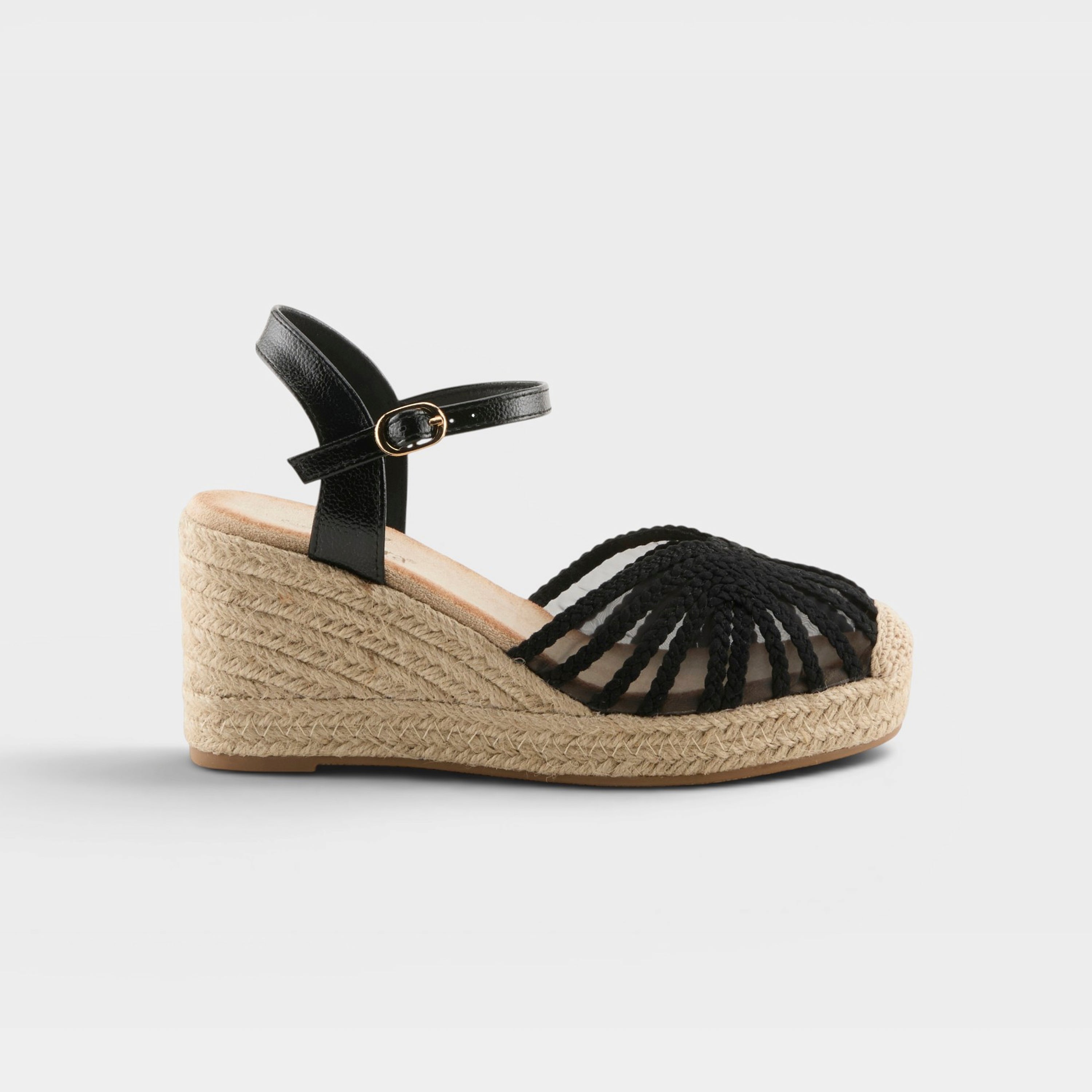 Azura Espalli Black Espadrille