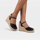 Azura Espalli Black Espadrille