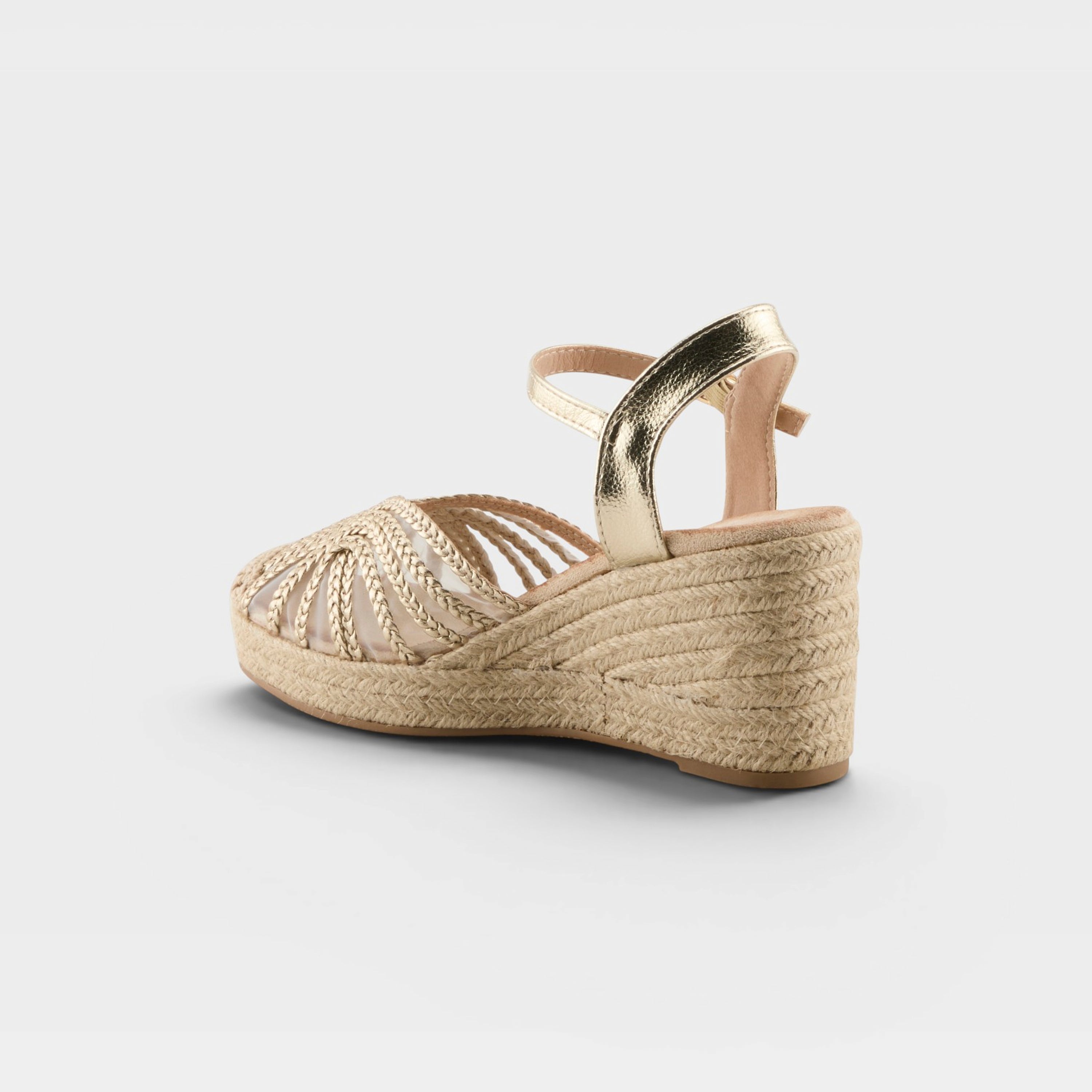 Azura Espalli Gold Espadrille