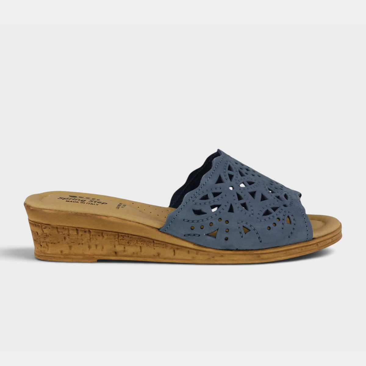 Spring Step – Estella – Blue – Sandal