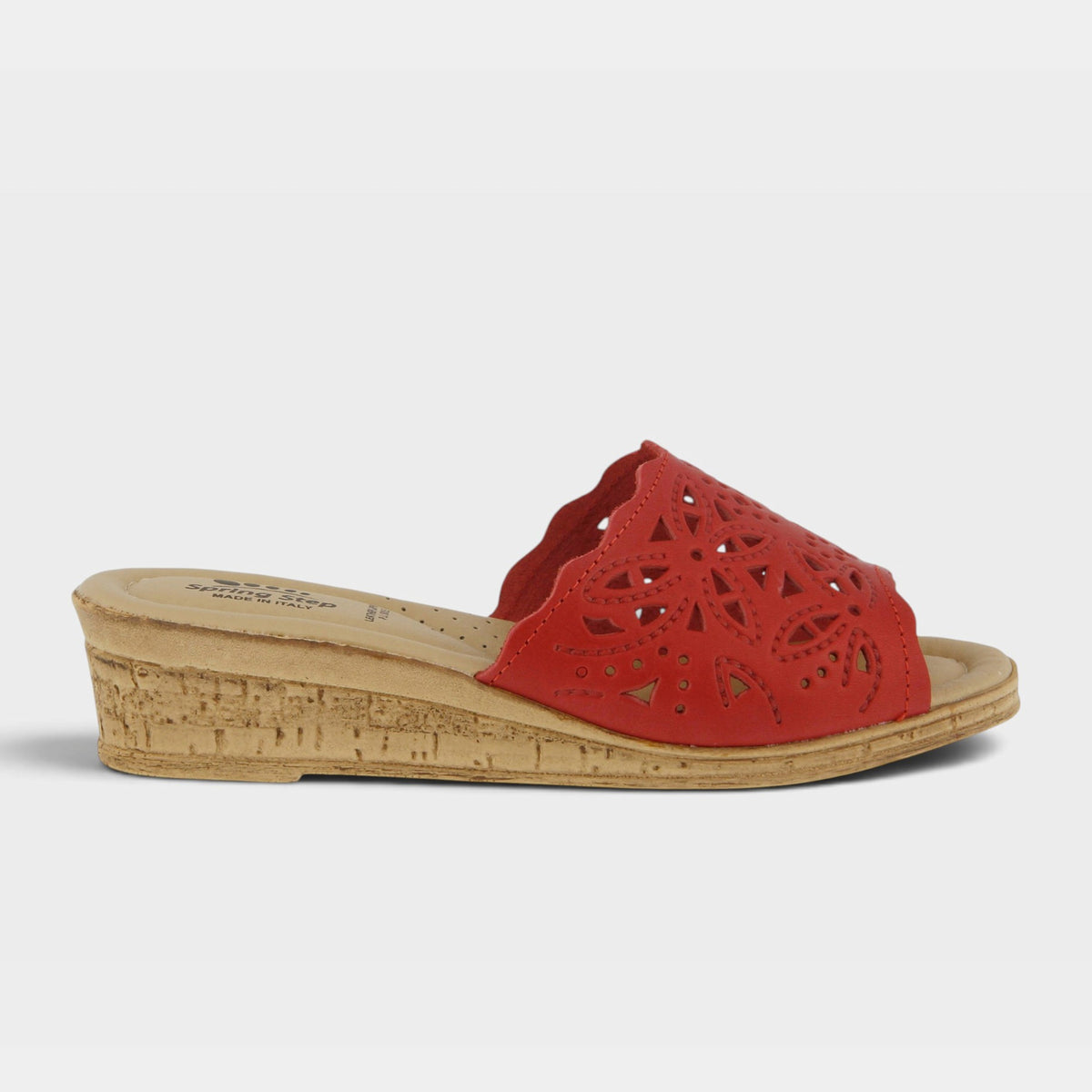 Spring Step – Estella – Red – Sandal