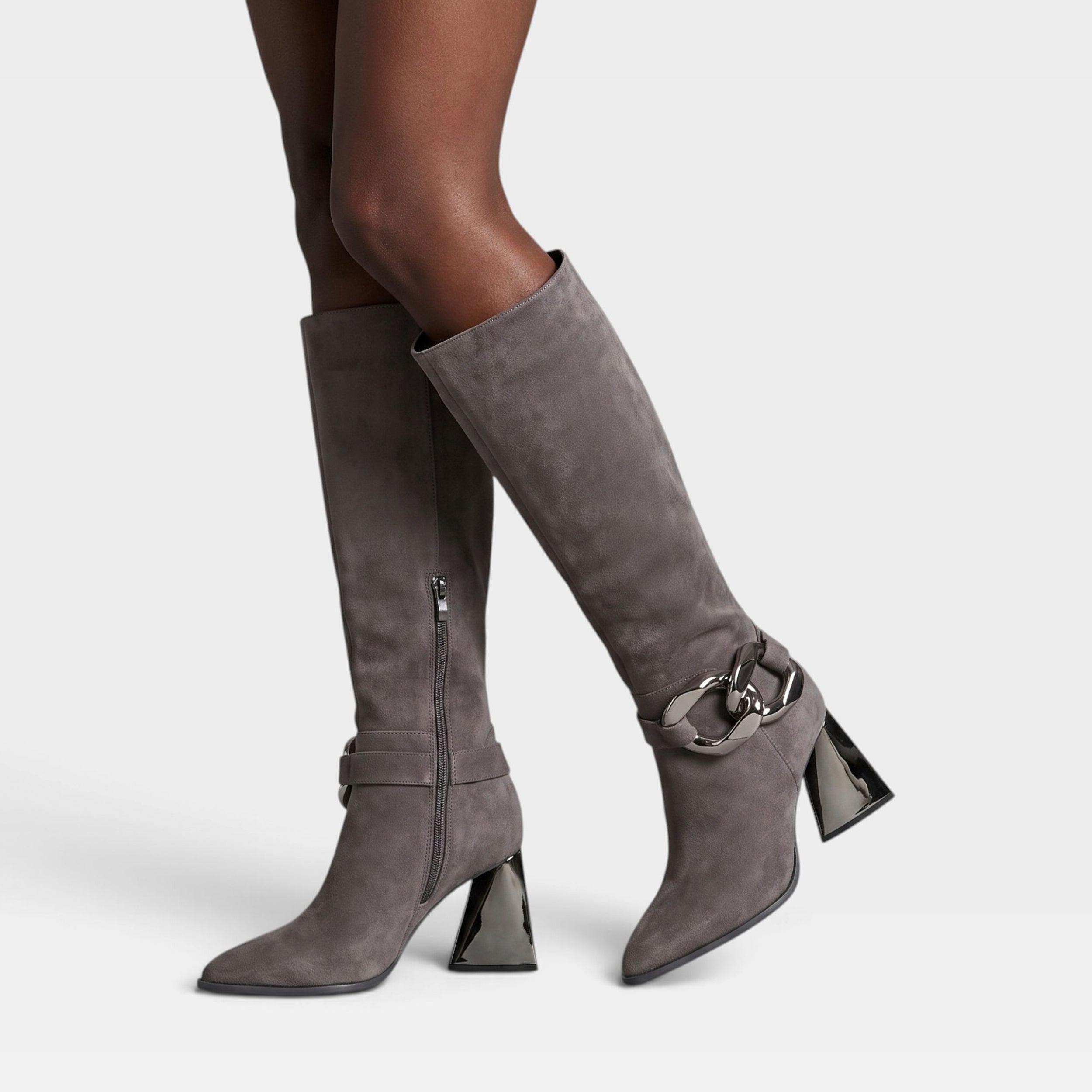 Azura Ettajay Grey Boot