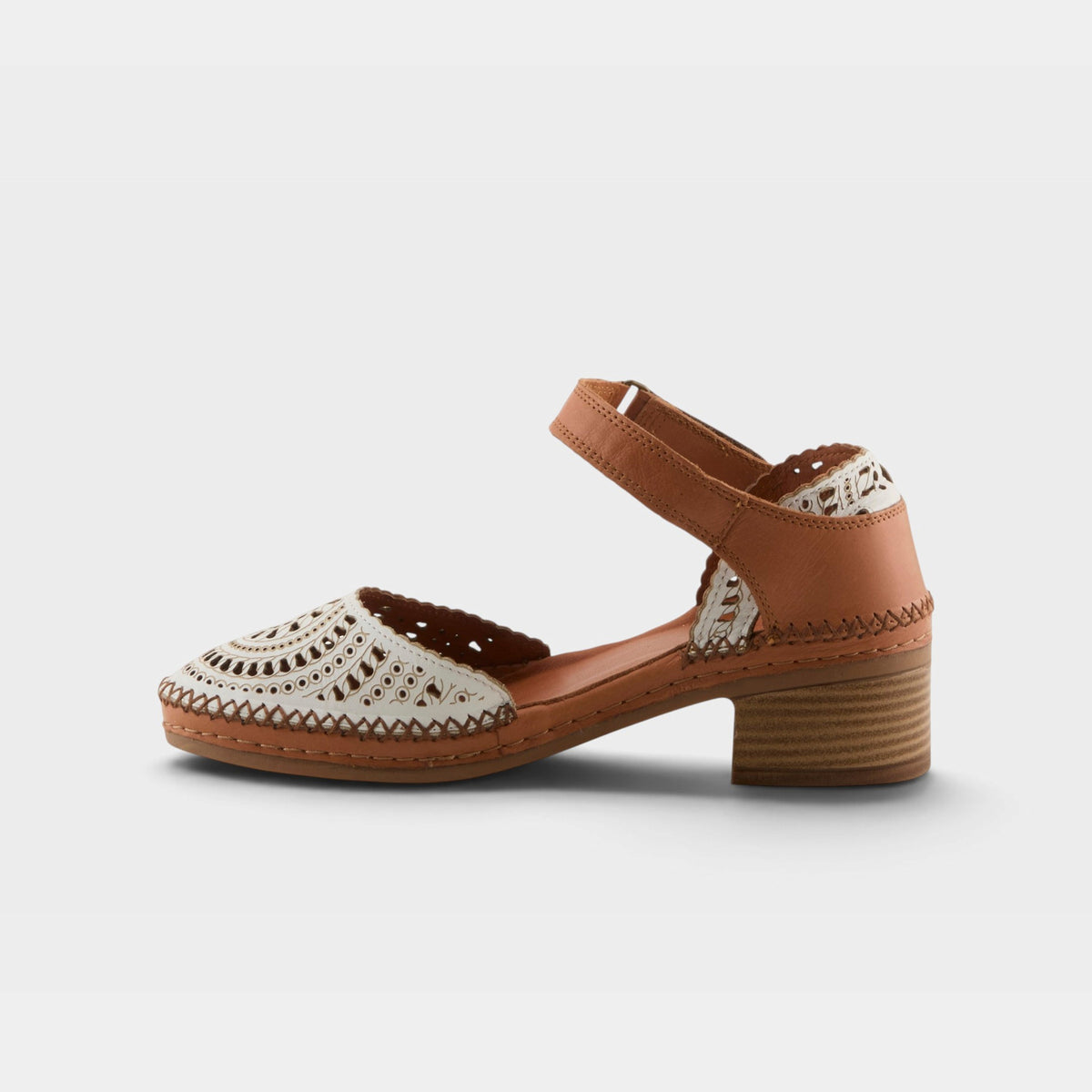 Spring Step – Eveline – White Multi – Shoe