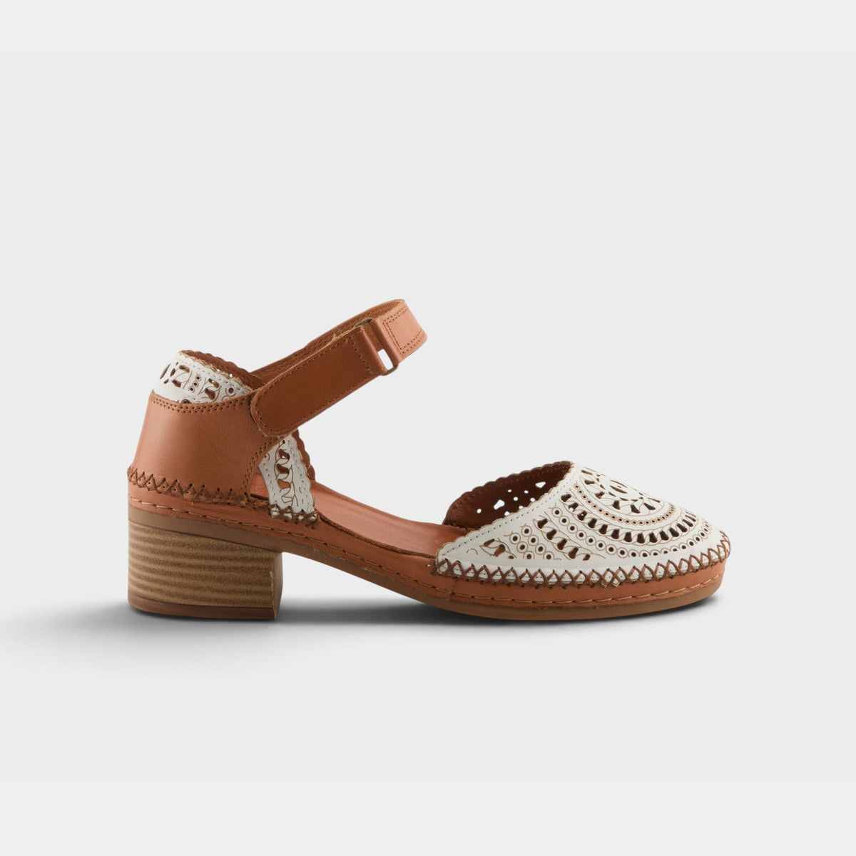 Spring Step – Eveline – White Multi – Shoe