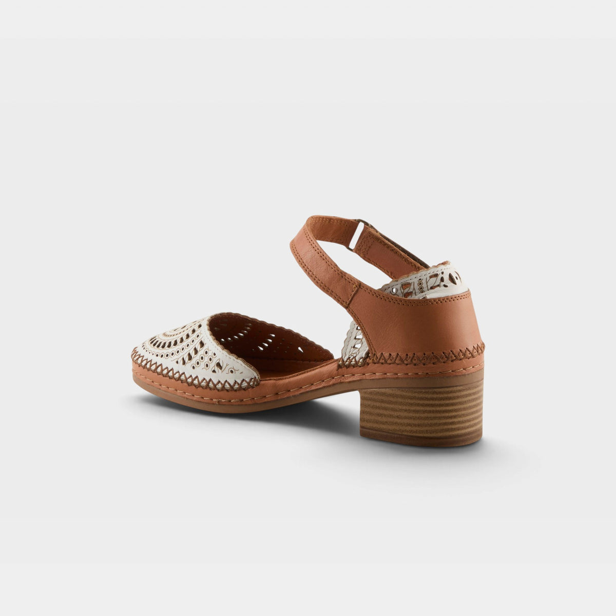 Spring Step – Eveline – White Multi – Shoe