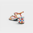 Azura Fabfash Yellow Multi Sandal