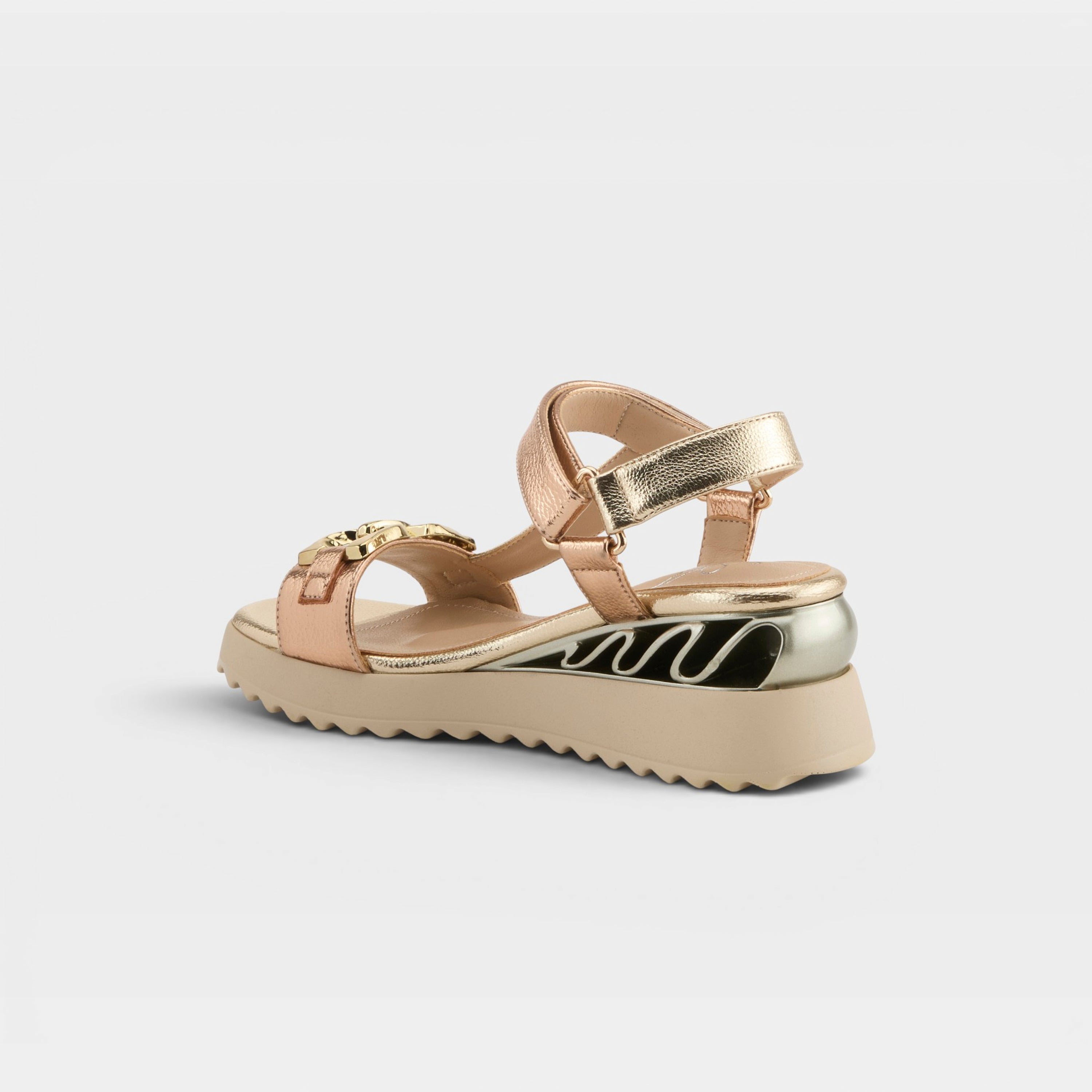Azura Fabilosi Champagne Multi Sandal