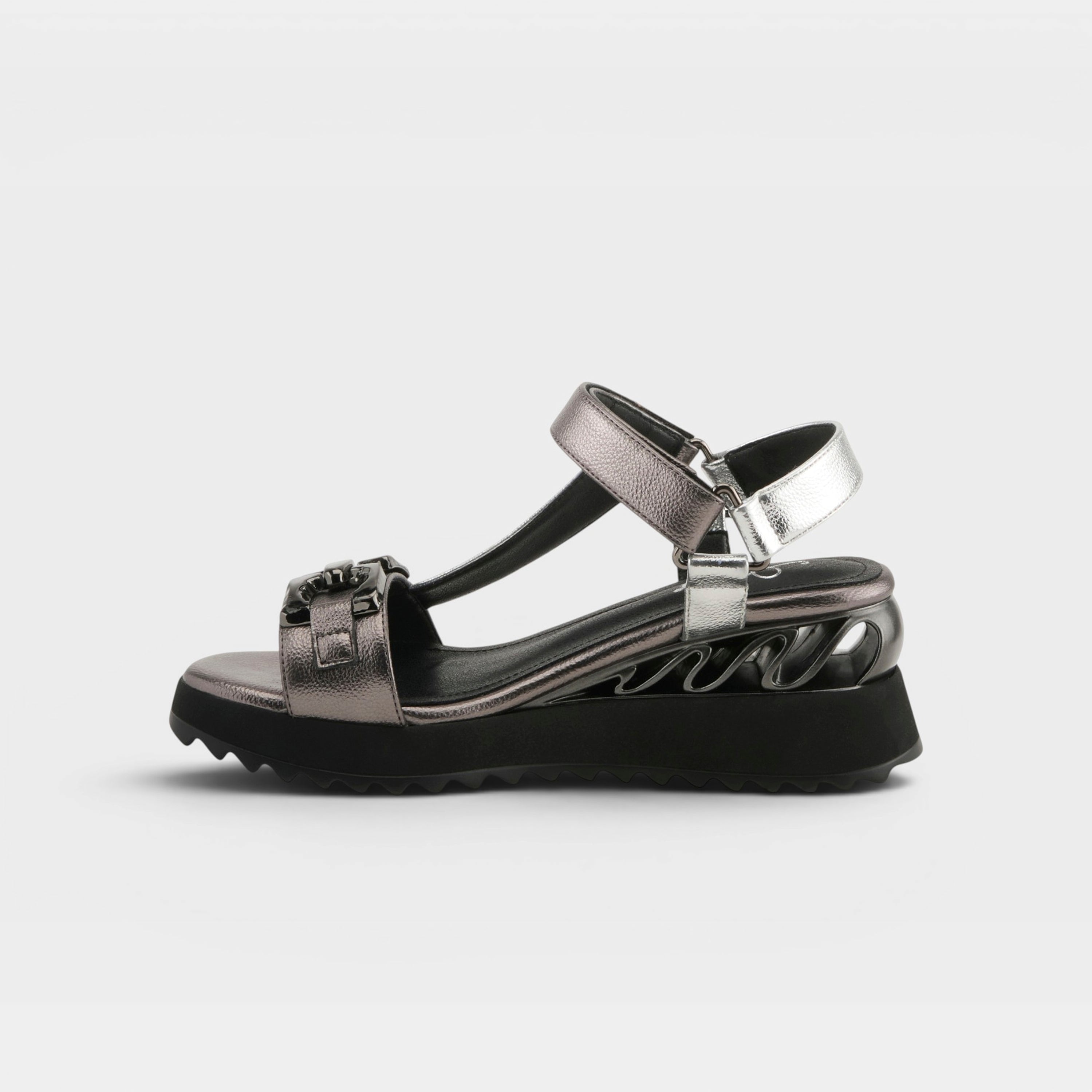 Azura Fabilosi Pewter Multi Sandal