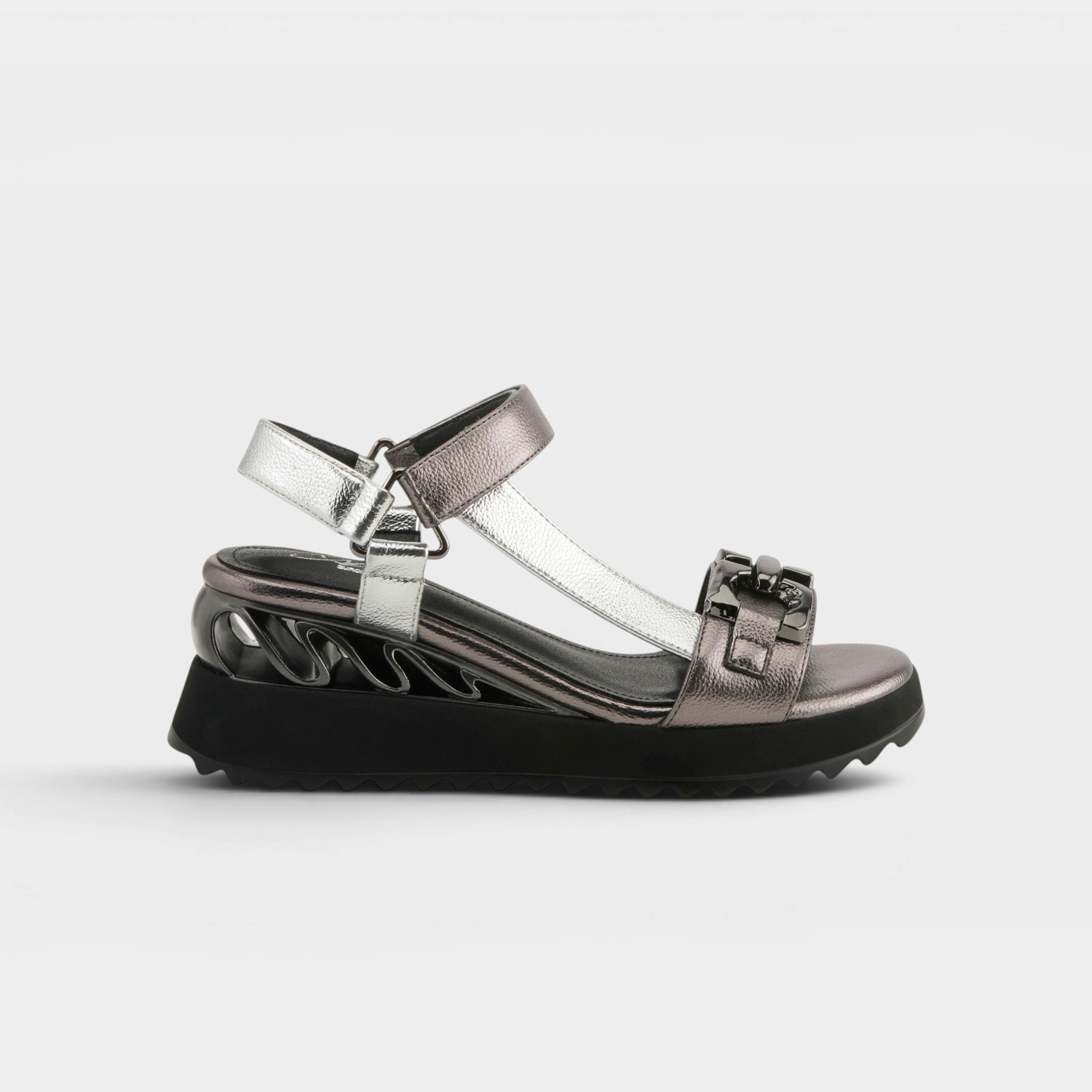 Azura Fabilosi Pewter Multi Sandal