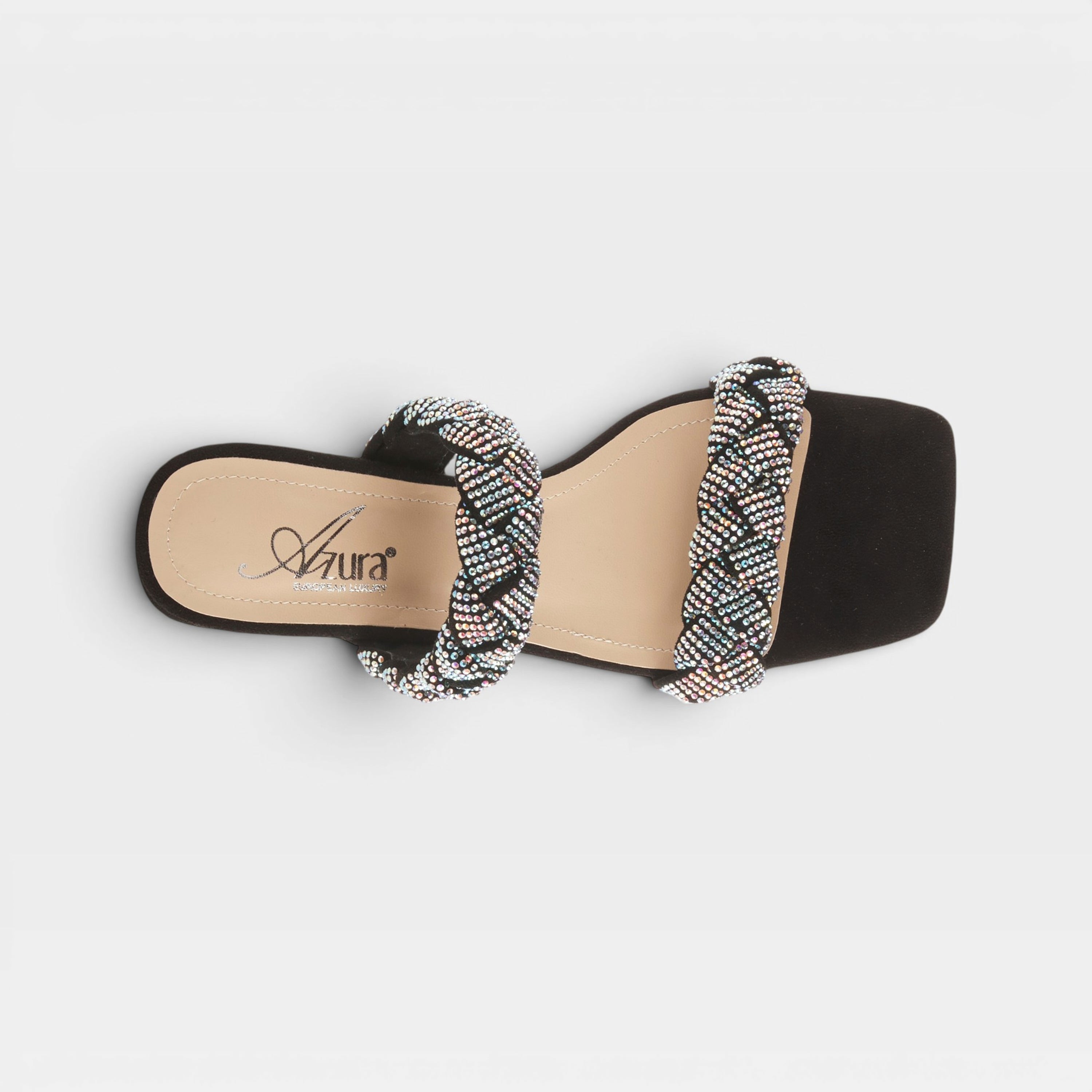 Azura Fabilous Black Sandal