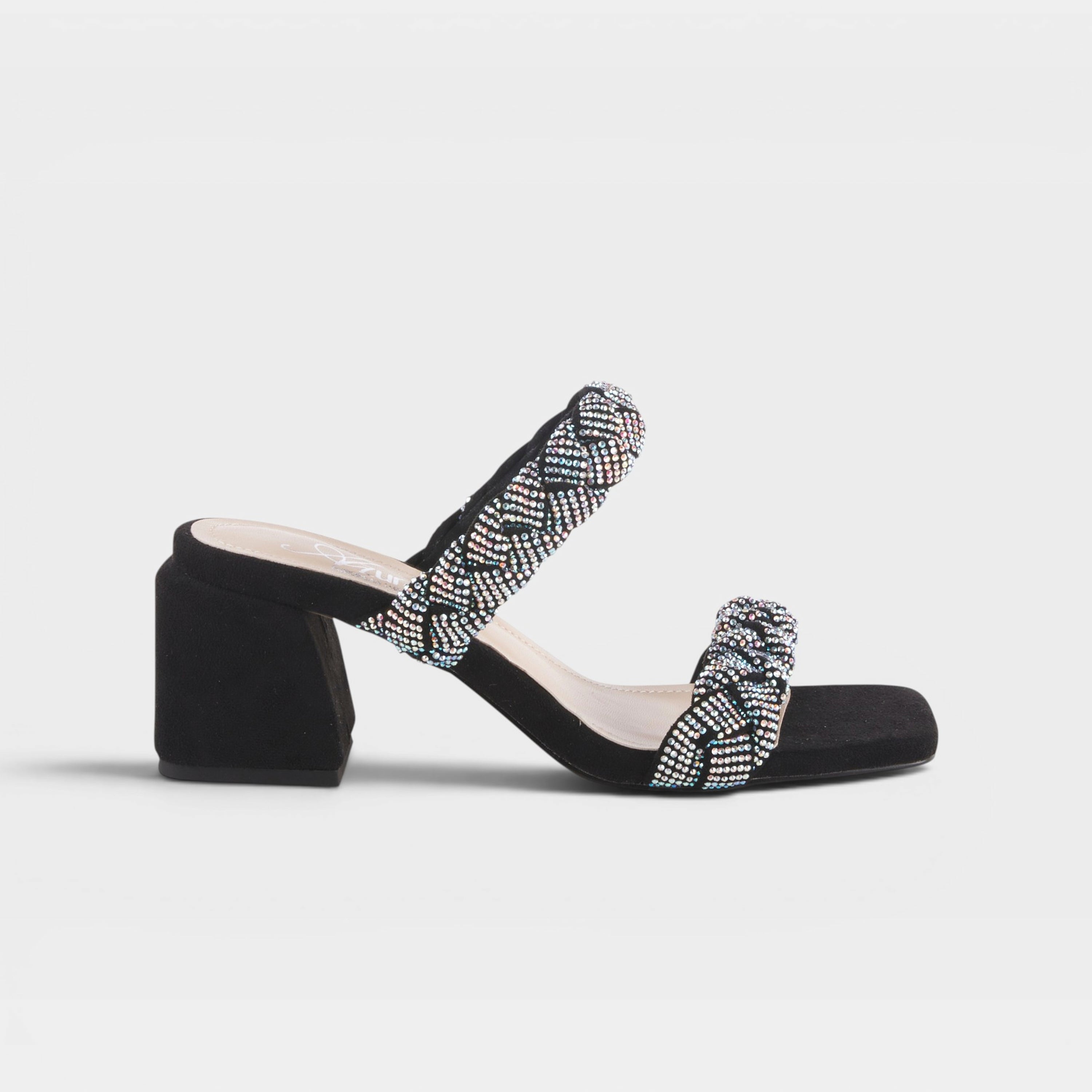 Azura Fabilous Black Sandal