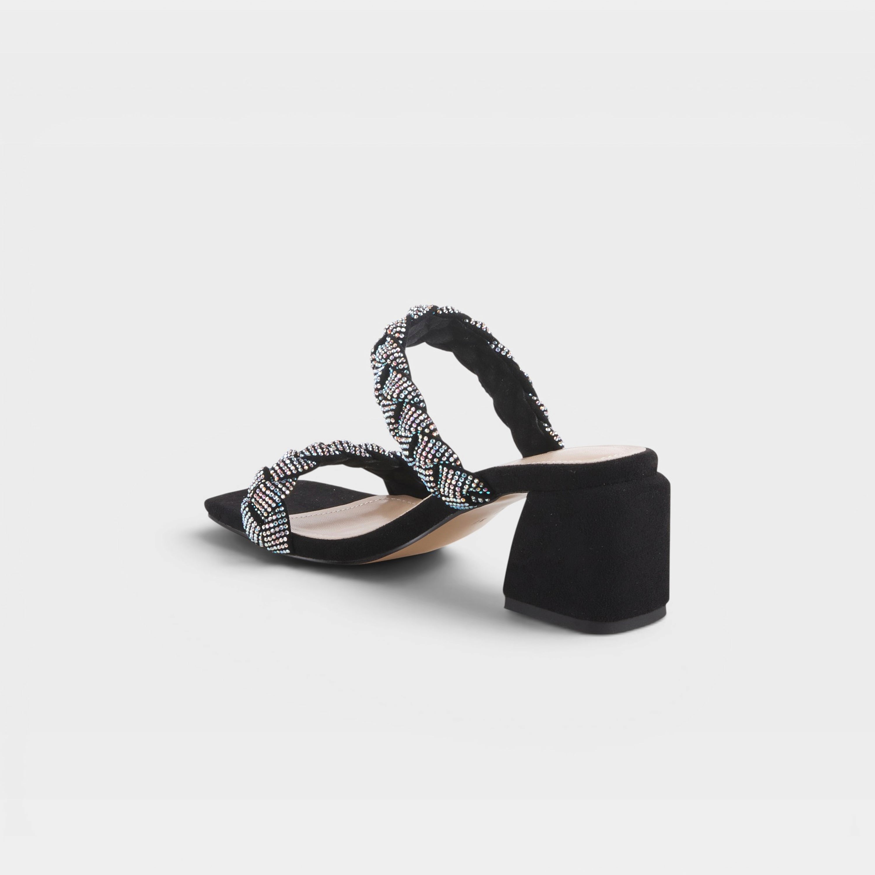 Azura Fabilous Black Sandal