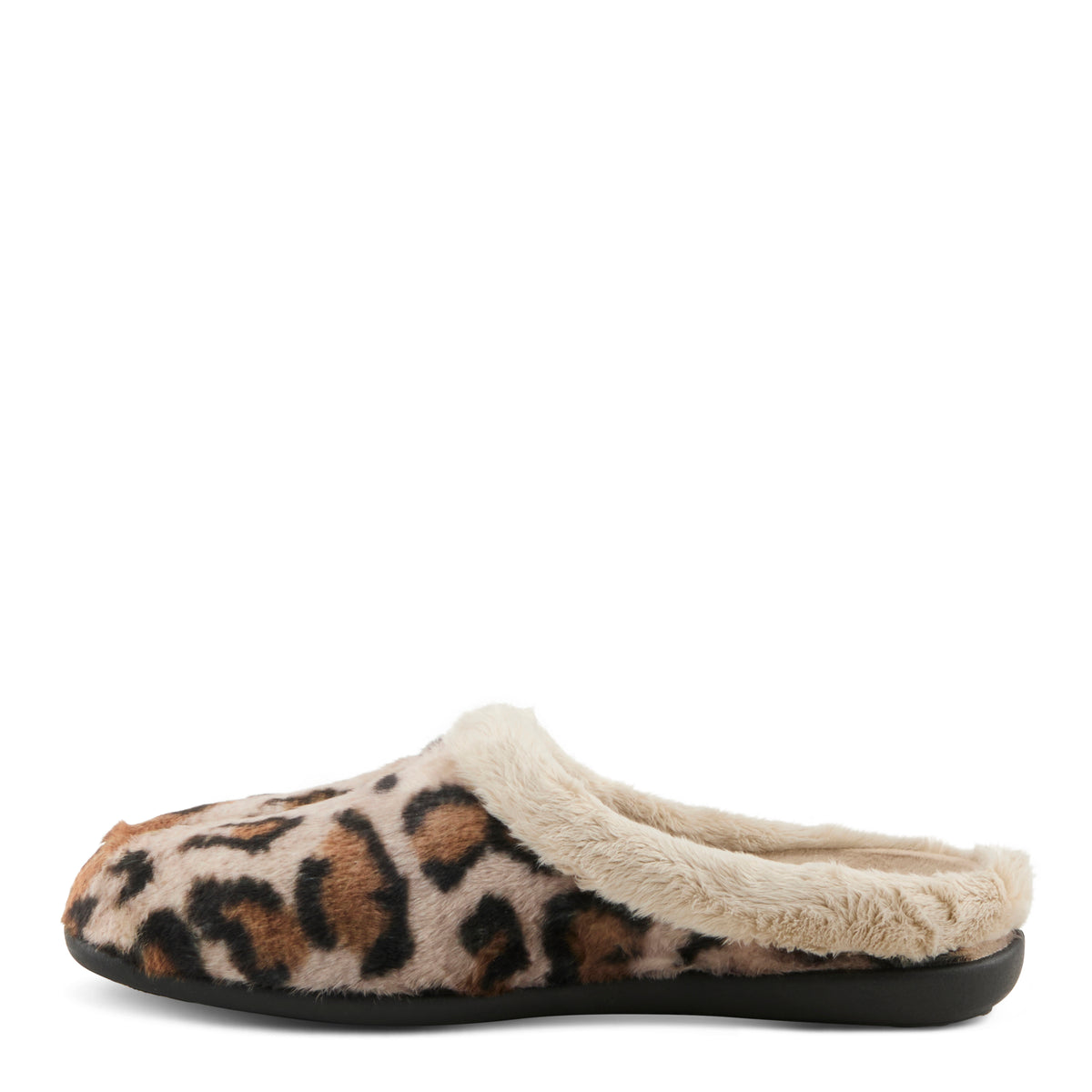 Flexus FLEXUS FAIRSKY SLIPPERS comfort shoe in leopard print with flexible sole
