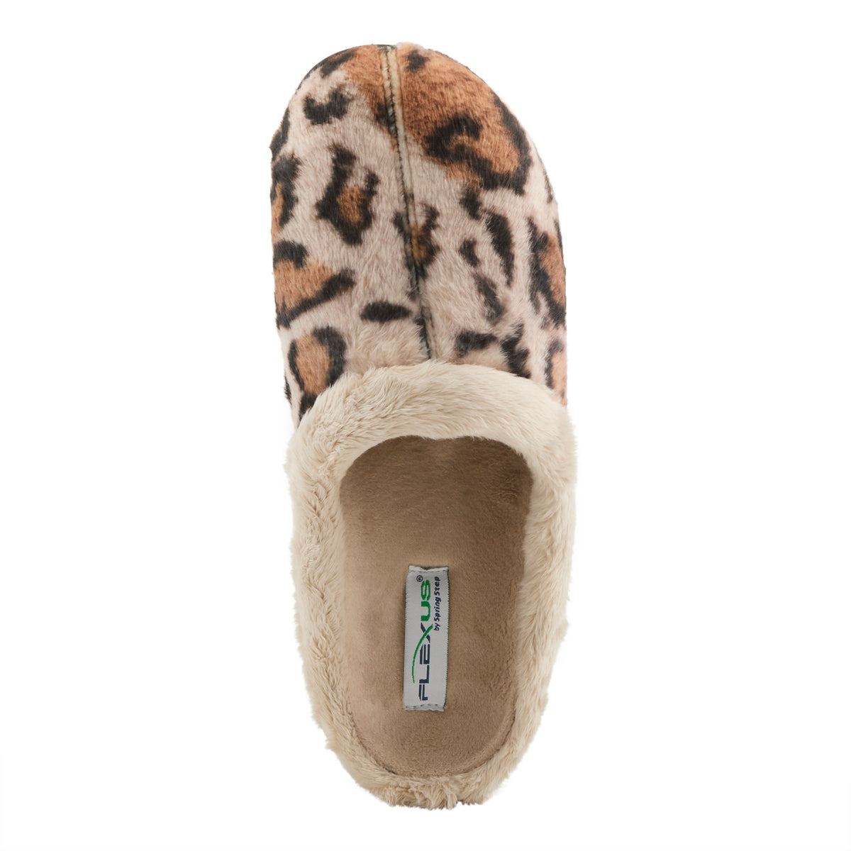 Flexus FLEXUS FAIRSKY SLIPPERS comfort shoe in leopard print with flexible sole