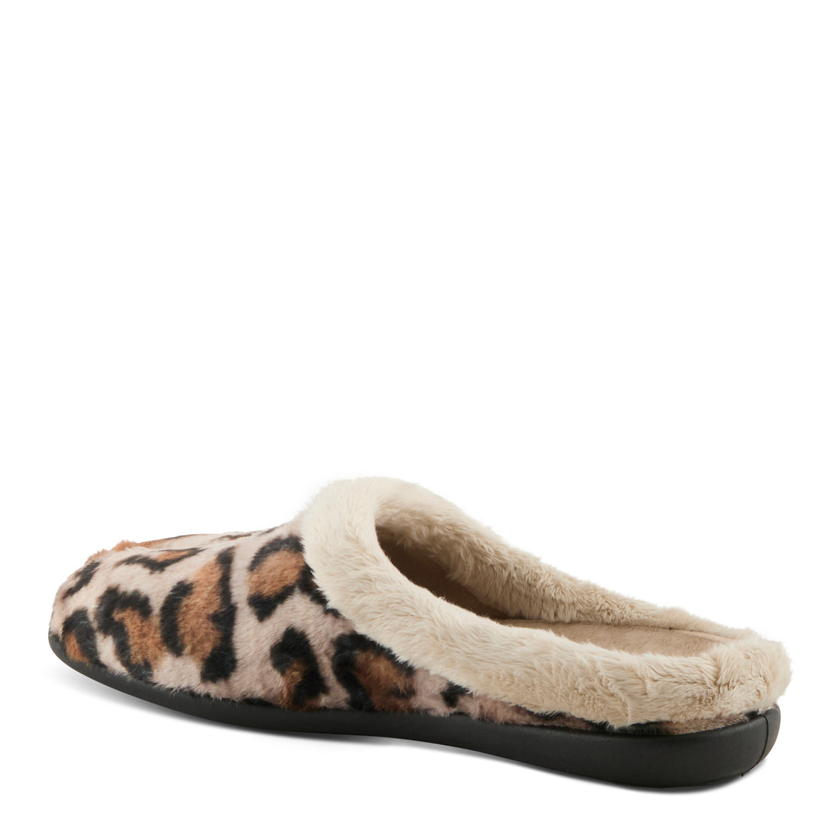 Flexus FLEXUS FAIRSKY SLIPPERS comfort shoe in leopard print with flexible sole
