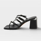 Azura Fancyful Black Sandal