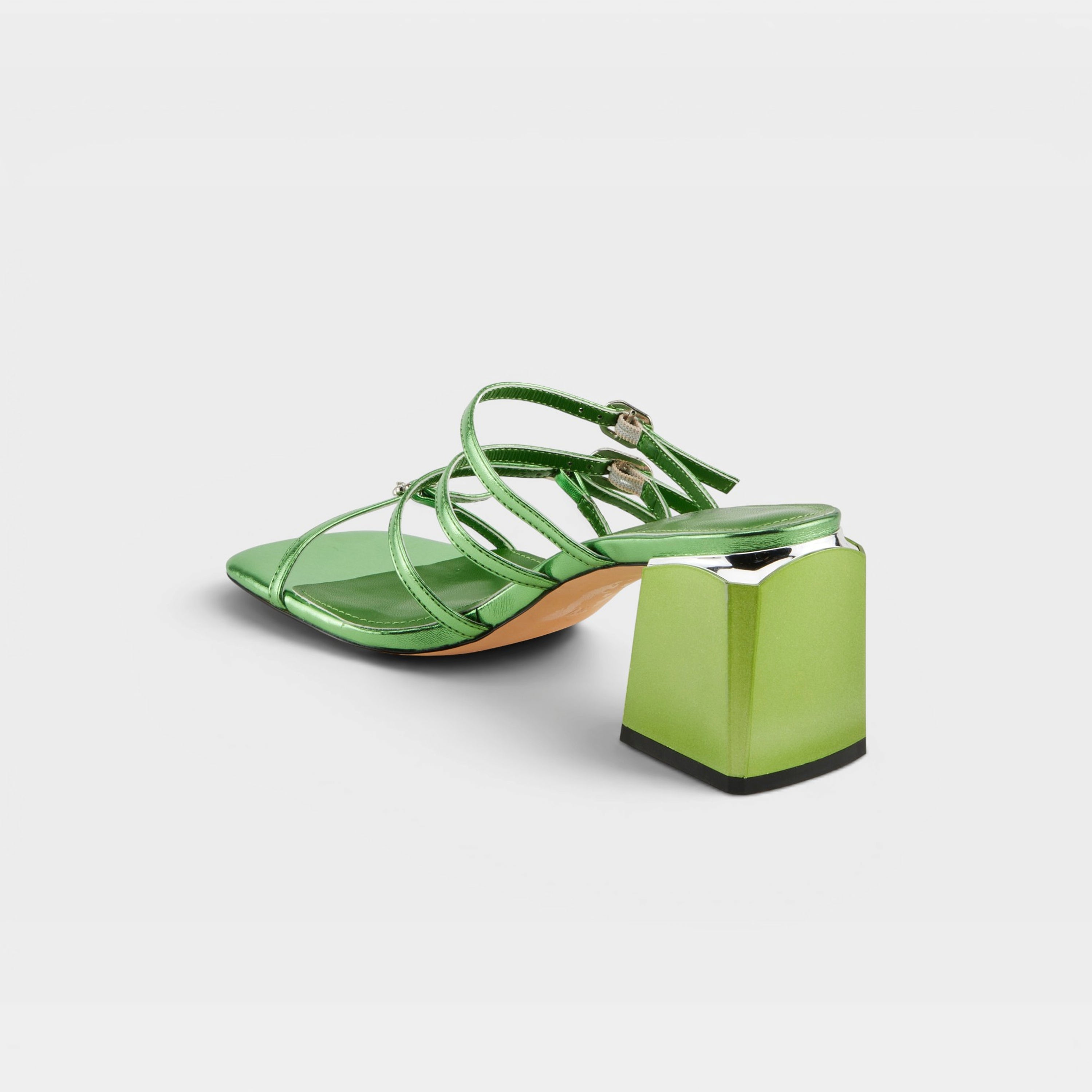 Azura Fancyful Green Sandal