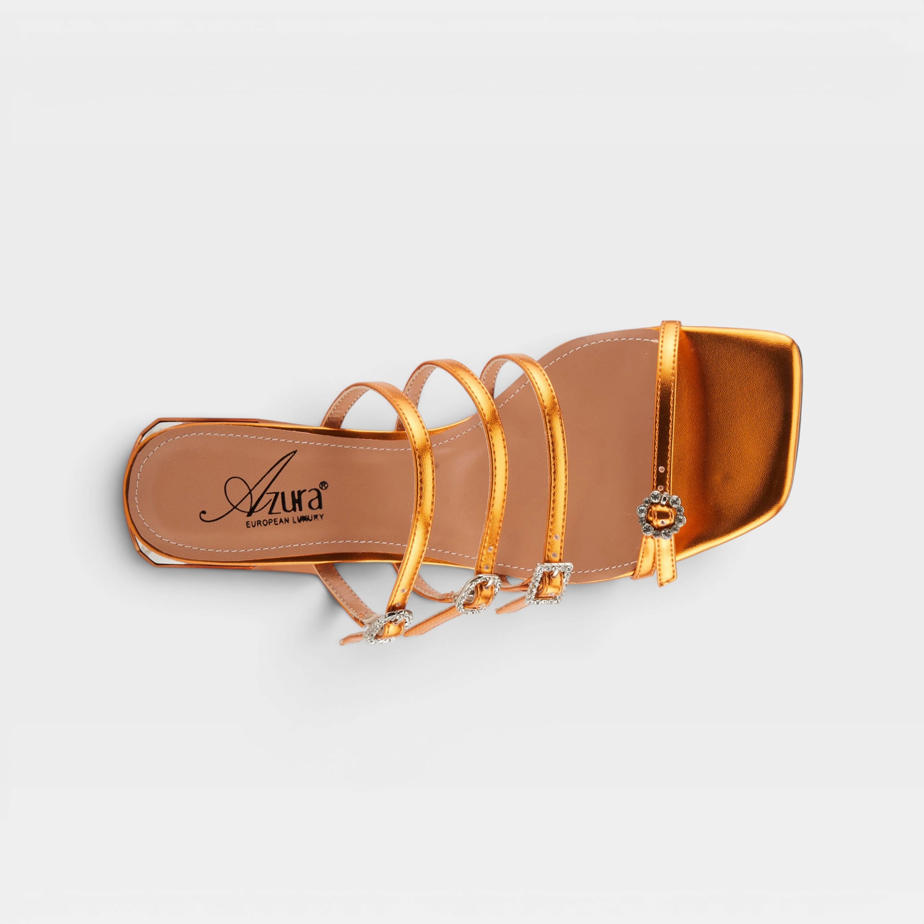 Azura Fancyful Orange Sandal