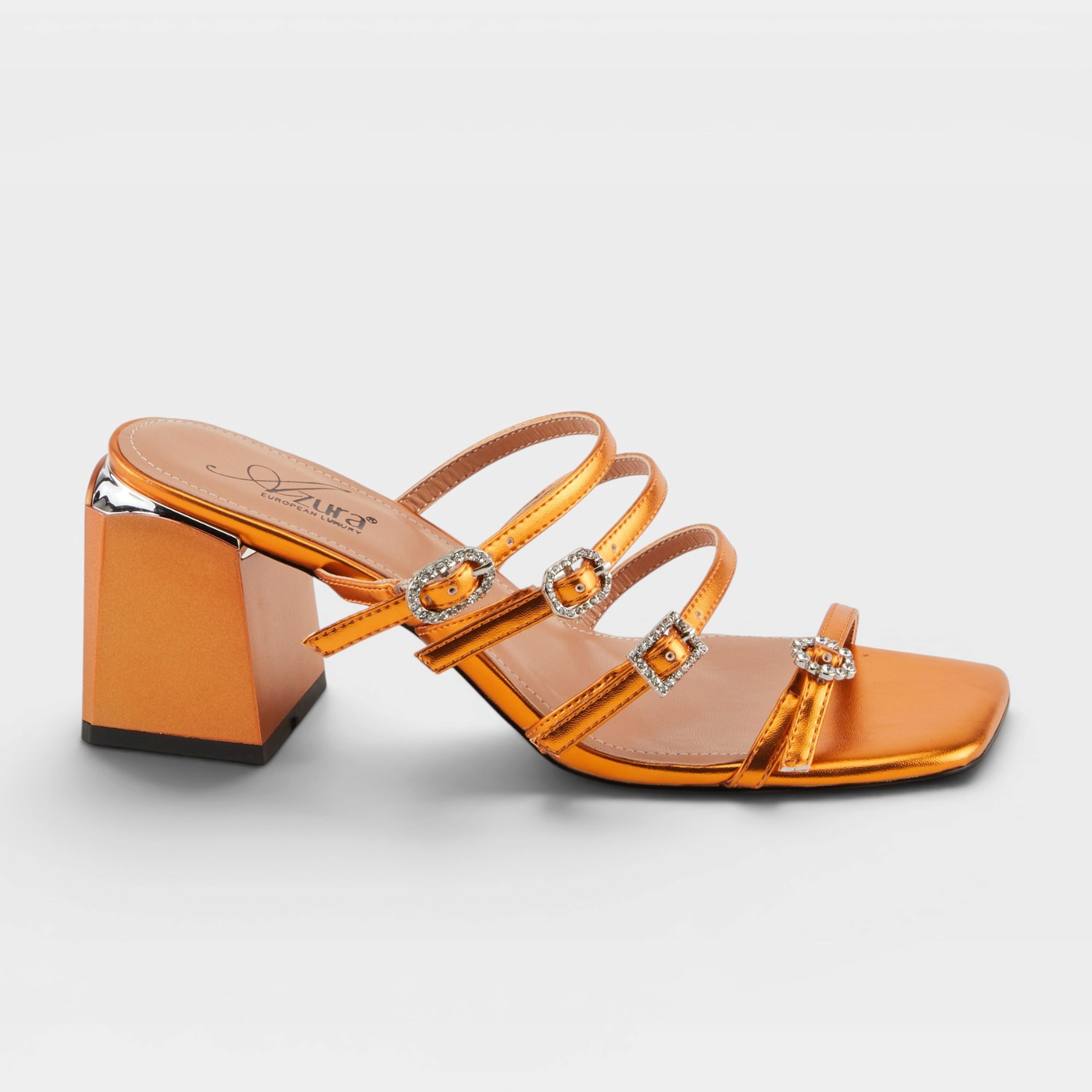 Azura Fancyful Orange Sandal