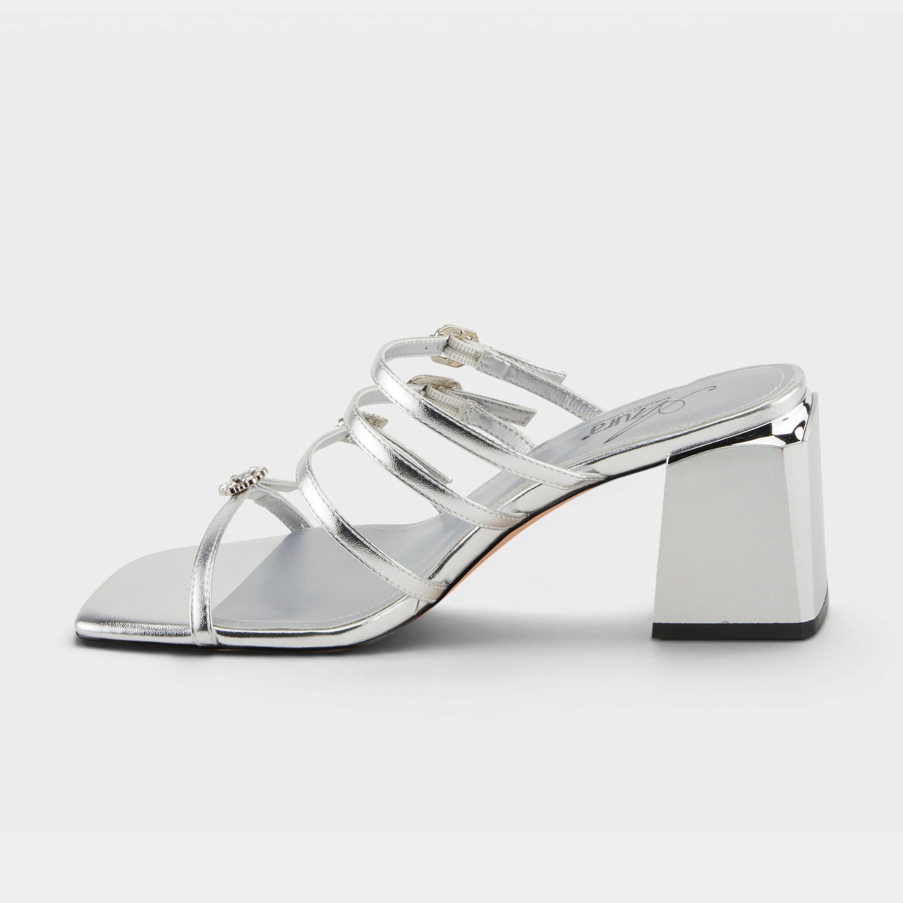 Azura Fancyful Silver Sandal