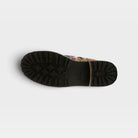 L'Artiste Fantastic booties in Red Multi, outsole view