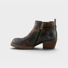 L'Artiste Farruko boots in Navy Multi, side view