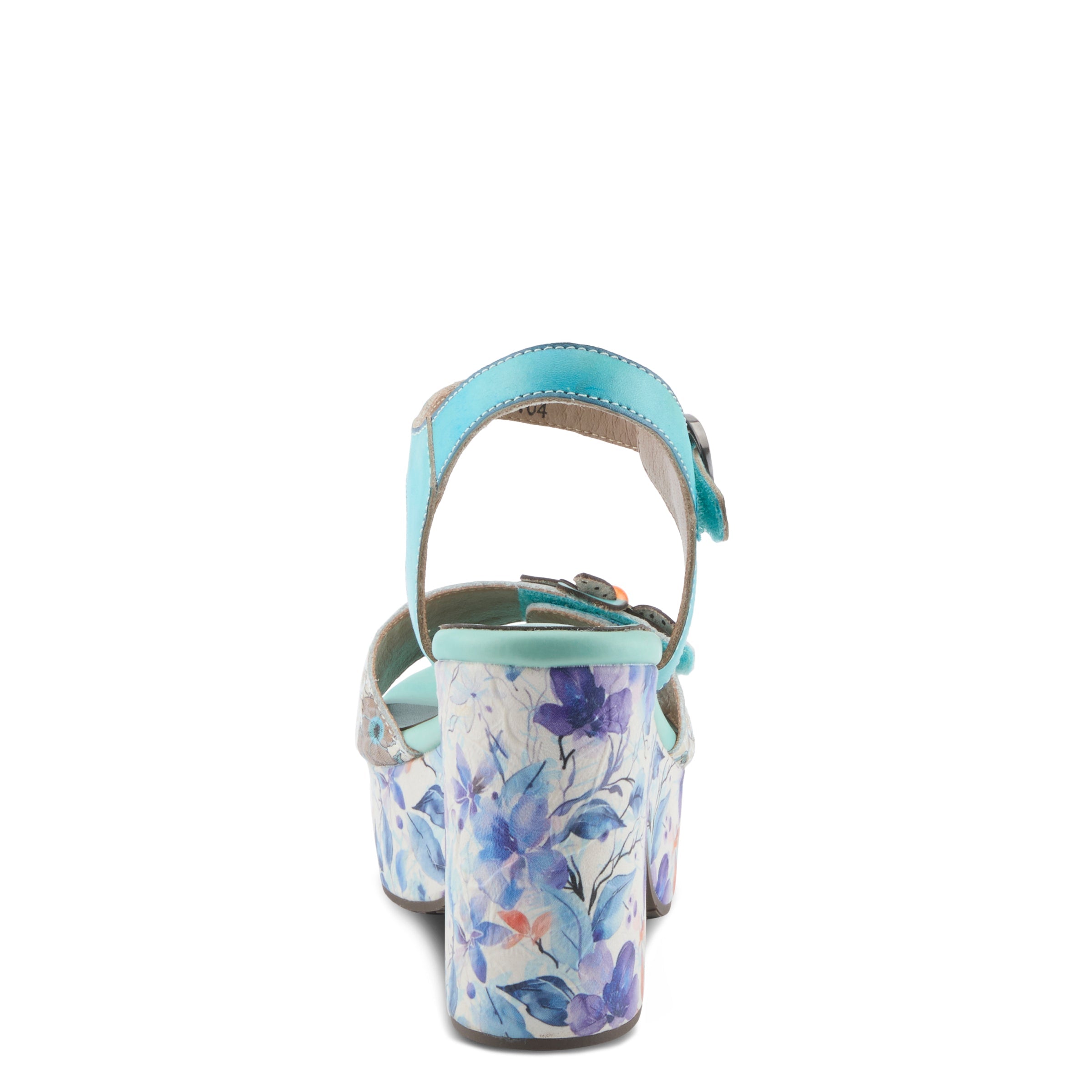L'Artiste Felis Platform Block Heel Sandals - Spring Step Shoes