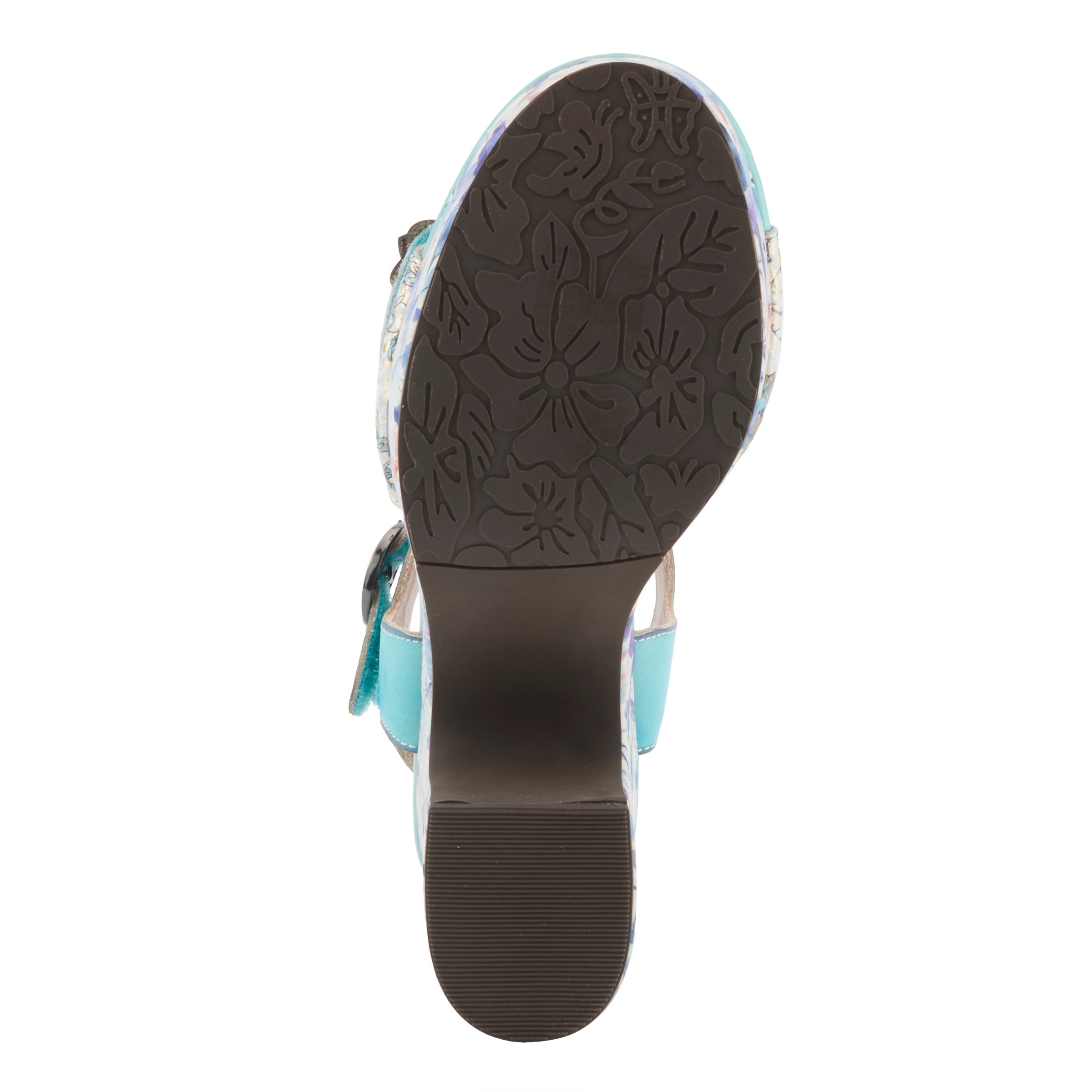 L'Artiste Felis Platform Block Heel Sandals - Spring Step Shoes