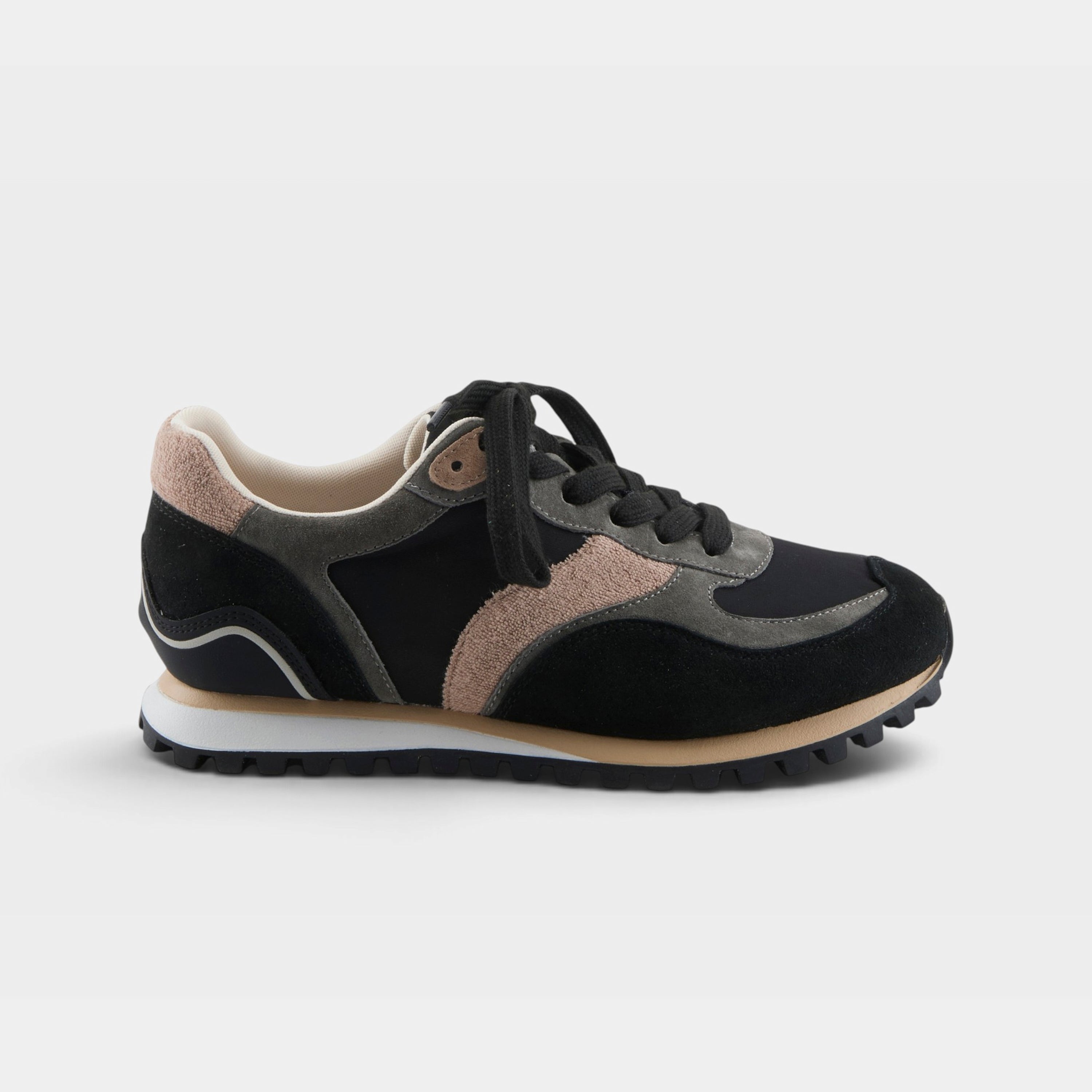 Patrizia Fiodh Black Multi Sneaker