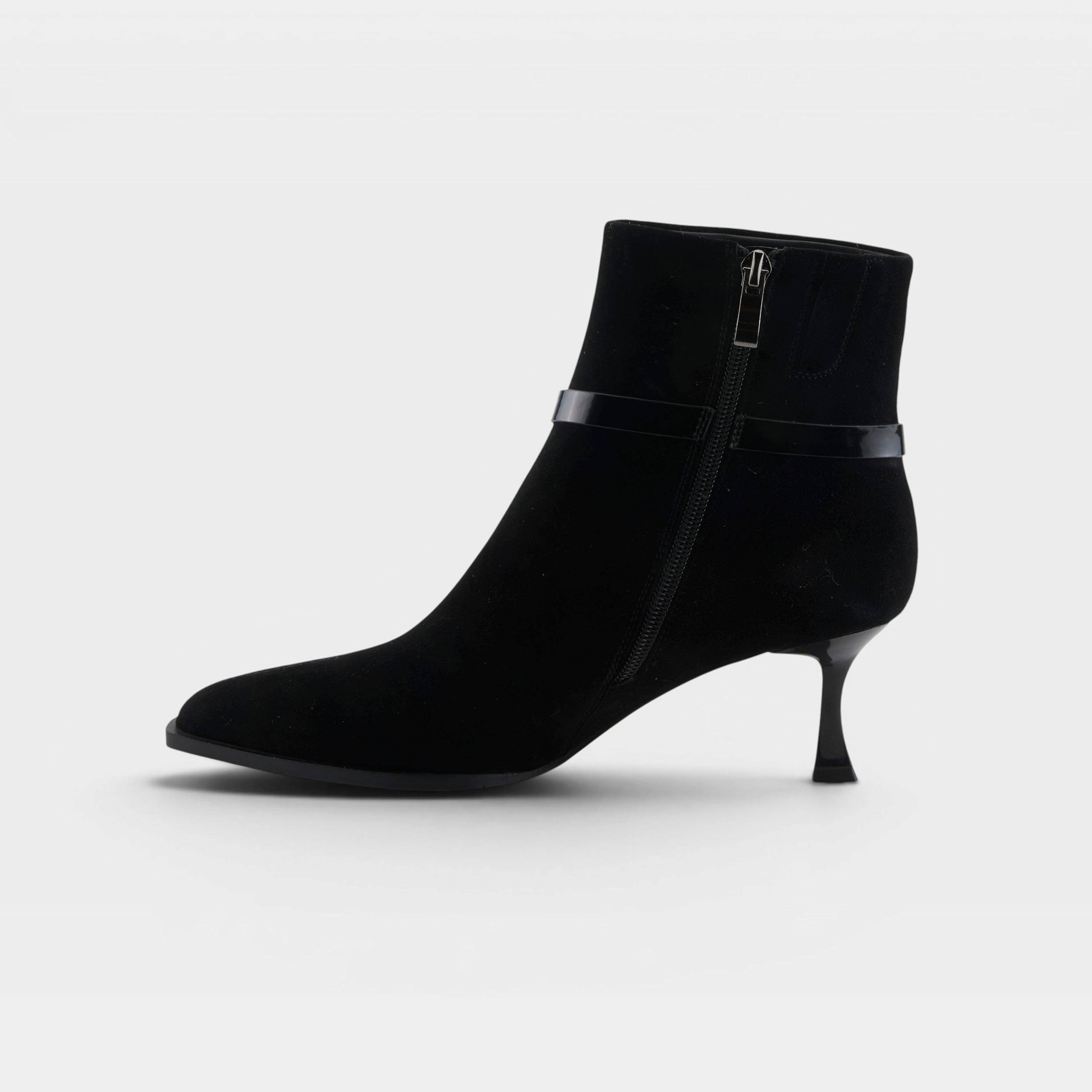 Azura Fireball Black Suede Boot