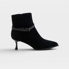 Azura Fireball Black Suede Boot