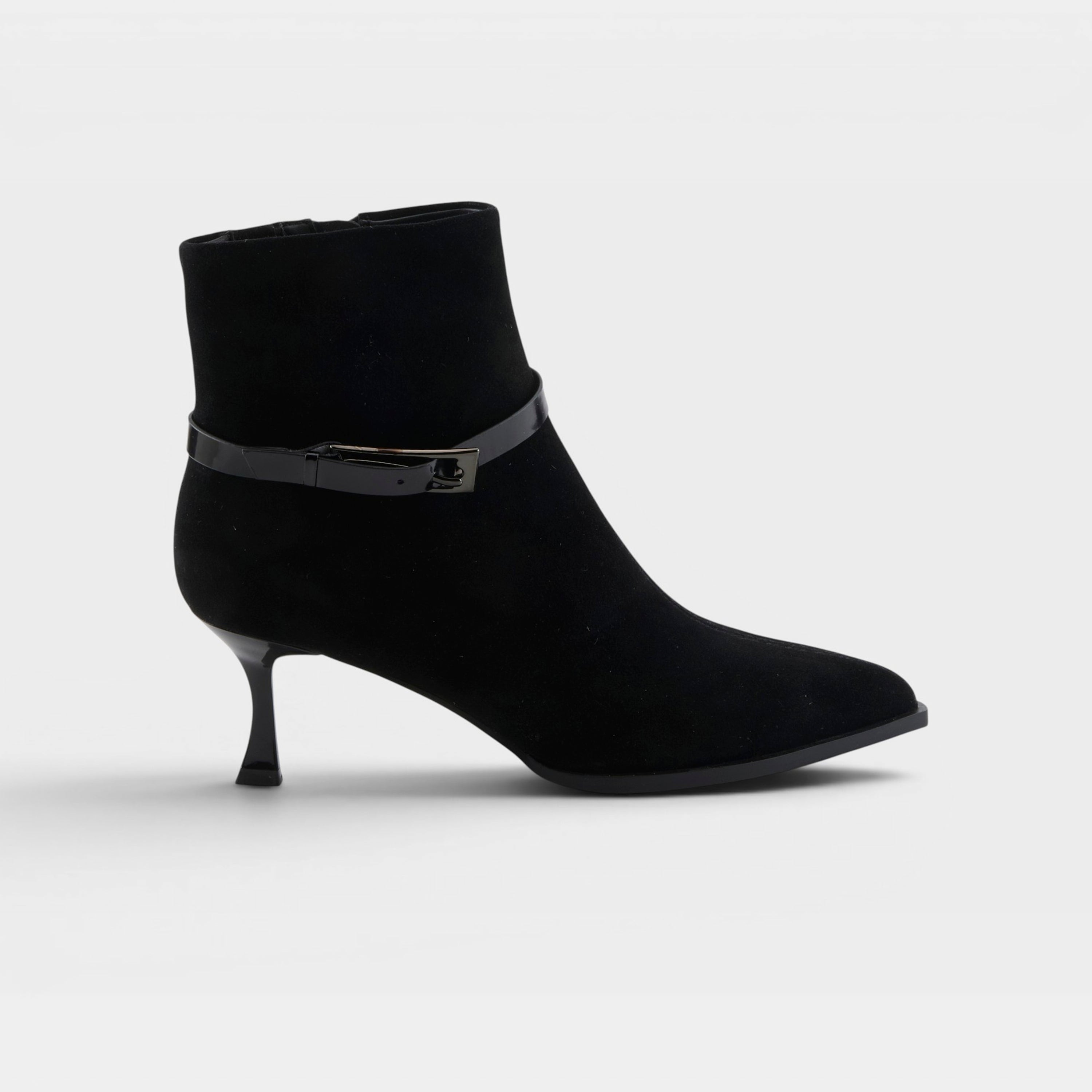 Azura Fireball Black Suede Boot