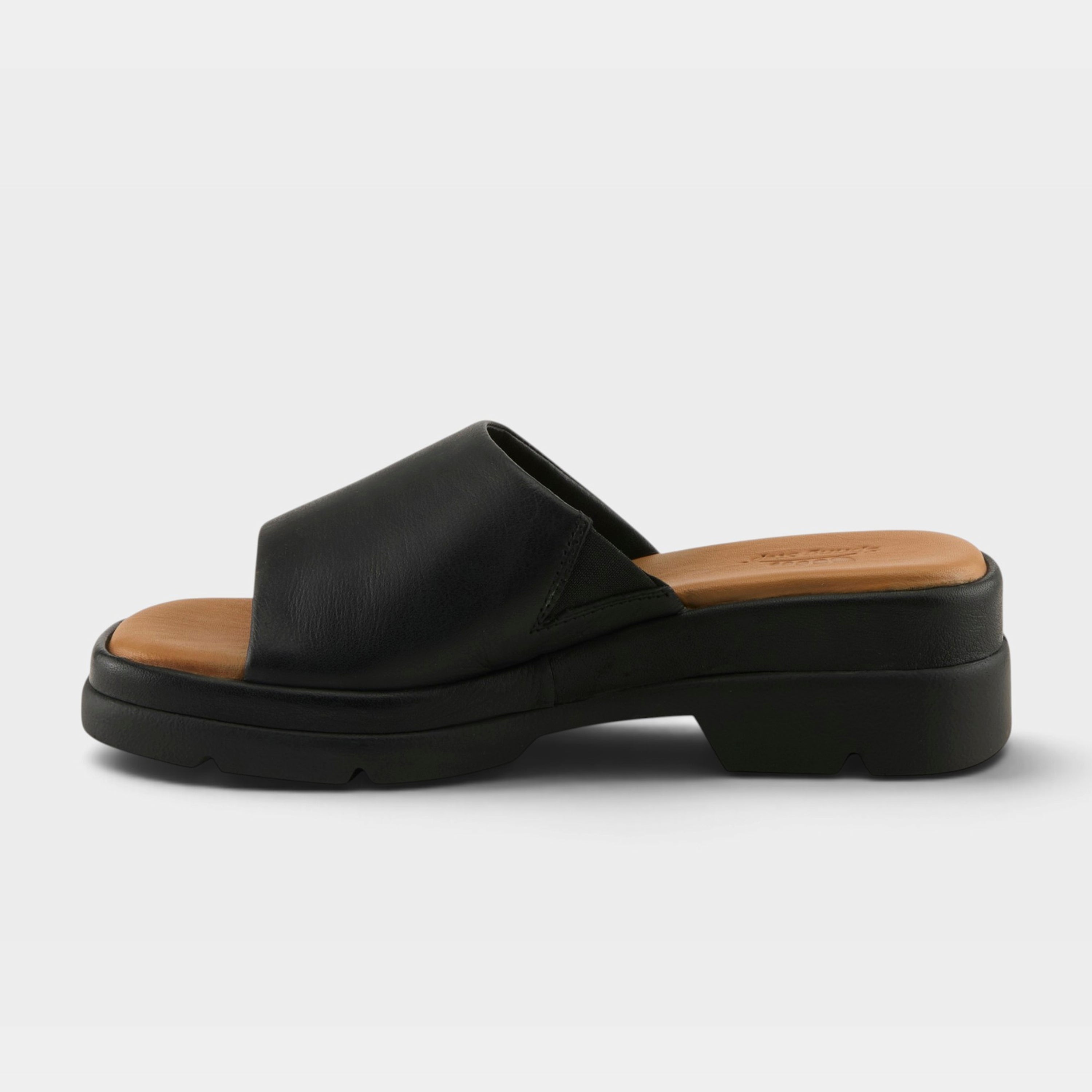 Spring Step Fireisland Black Slide Sandal