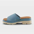 Spring Step Fireisland Denim Blue Slide Sandal