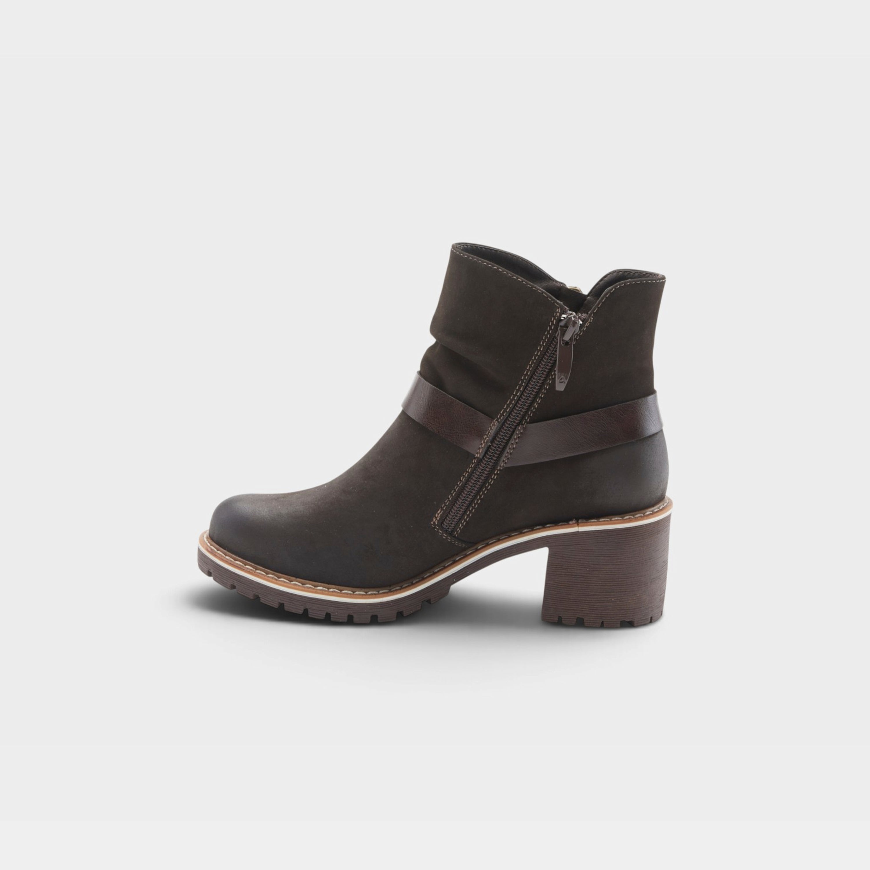 Patrizia Firewood Chocolate Brown Bootie