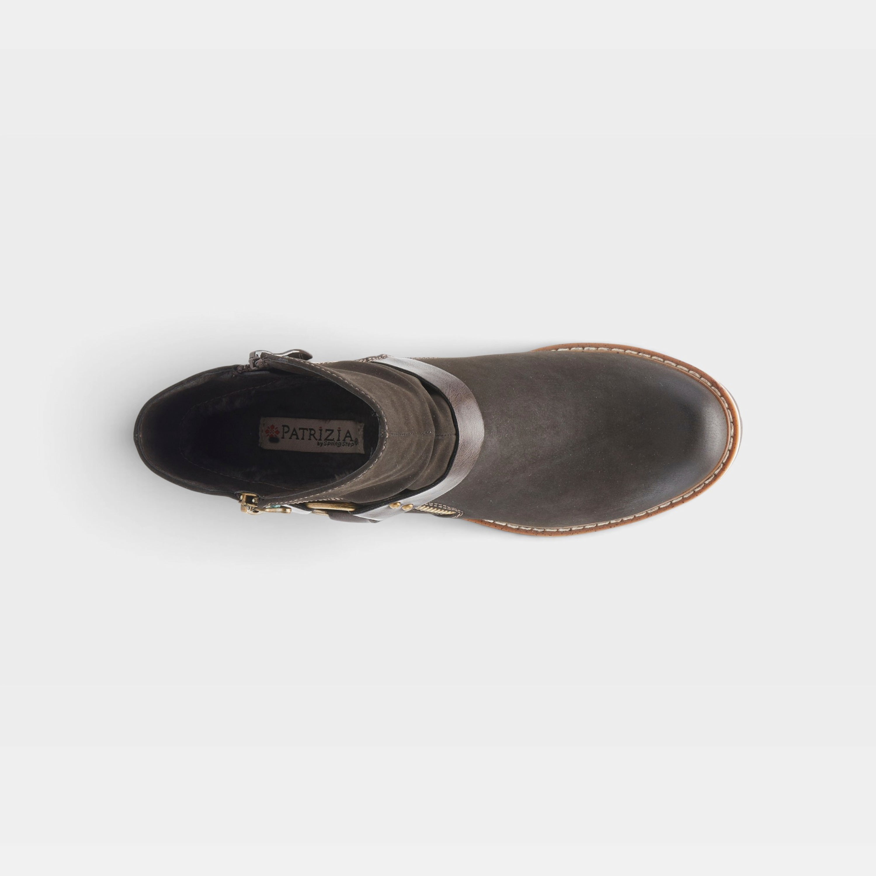 Patrizia Firewood Chocolate Brown Bootie