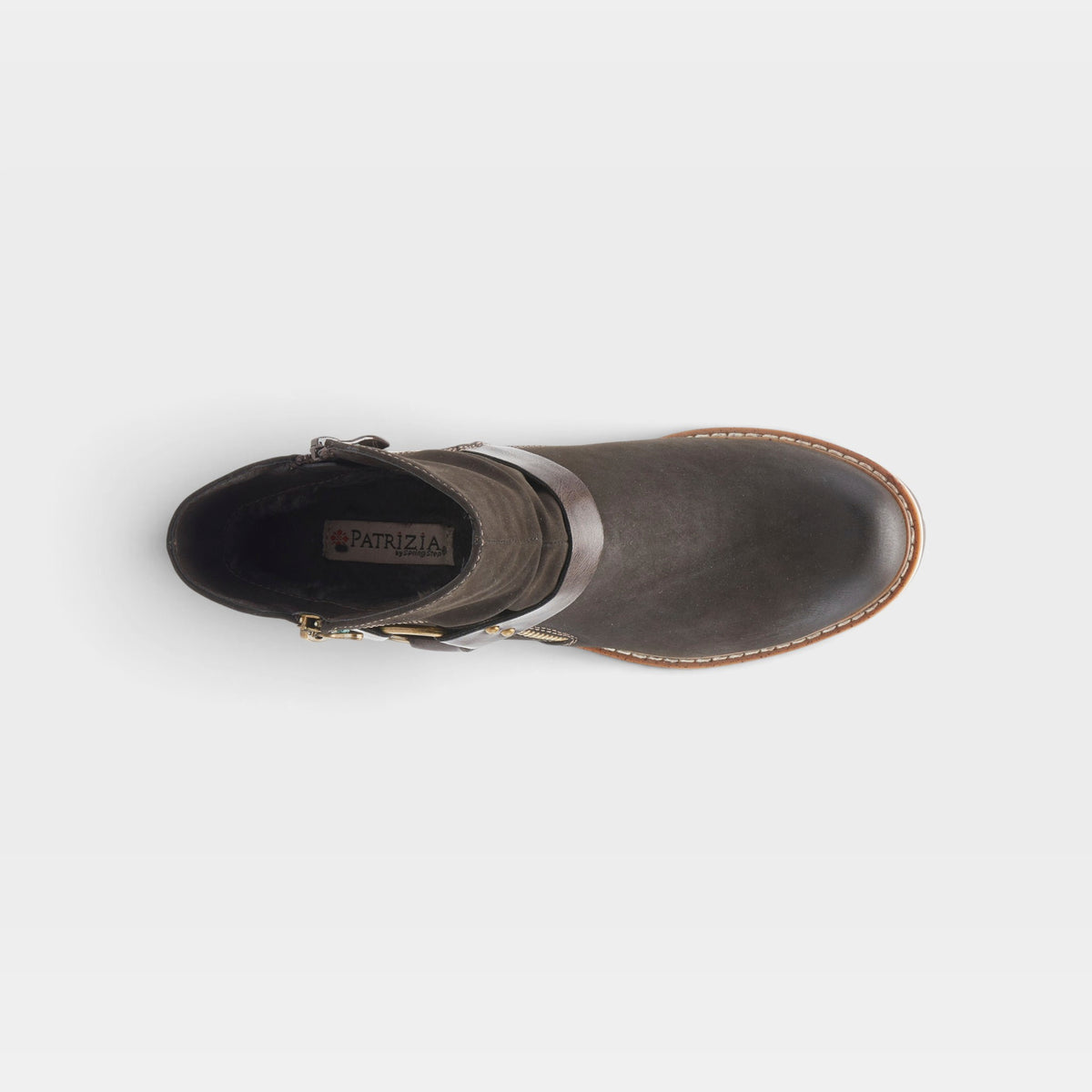 Patrizia Firewood Chocolate Brown Bootie
