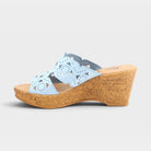 Spring Step Flamyo Sky Nubuck Slide Sandal