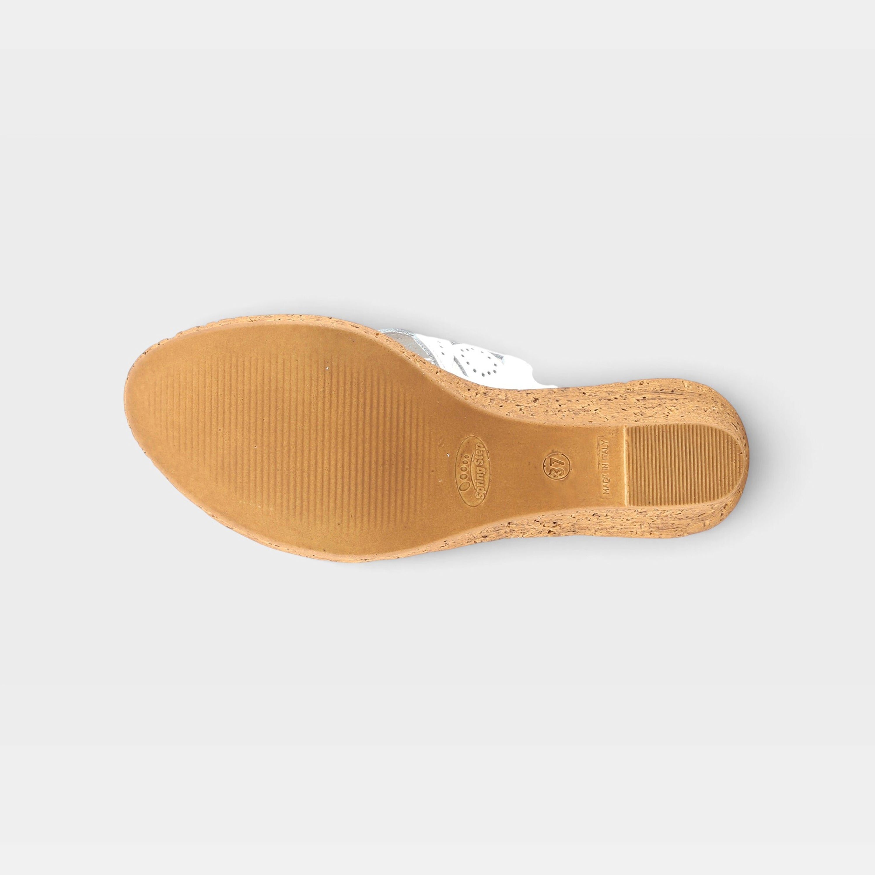 Spring Step Flamyo White Slide Sandal