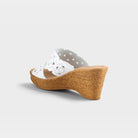 Spring Step Flamyo White Slide Sandal