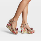 Azura Florarose Gold Sandal