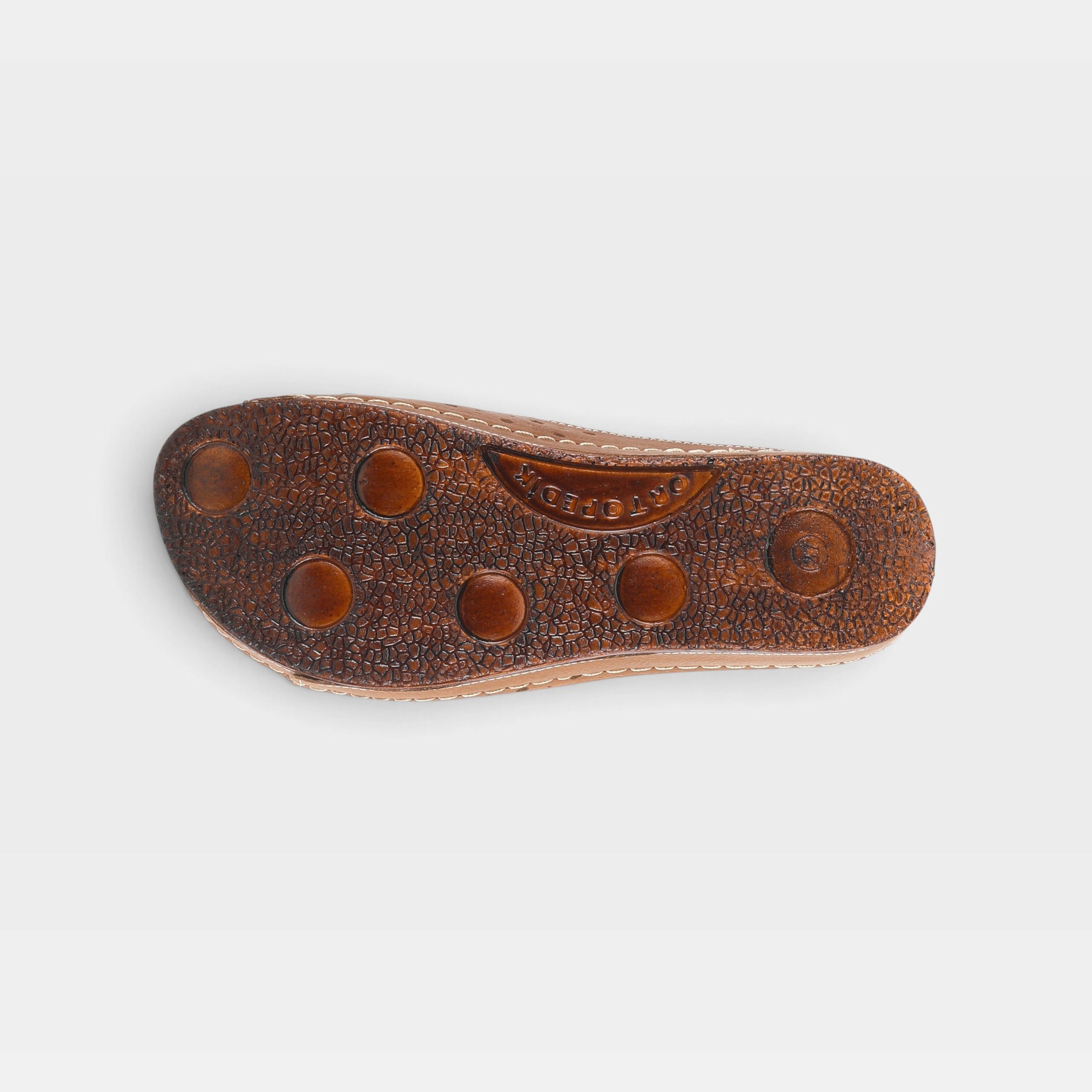 Spring Step Flowerchild Camel Slide Sandal