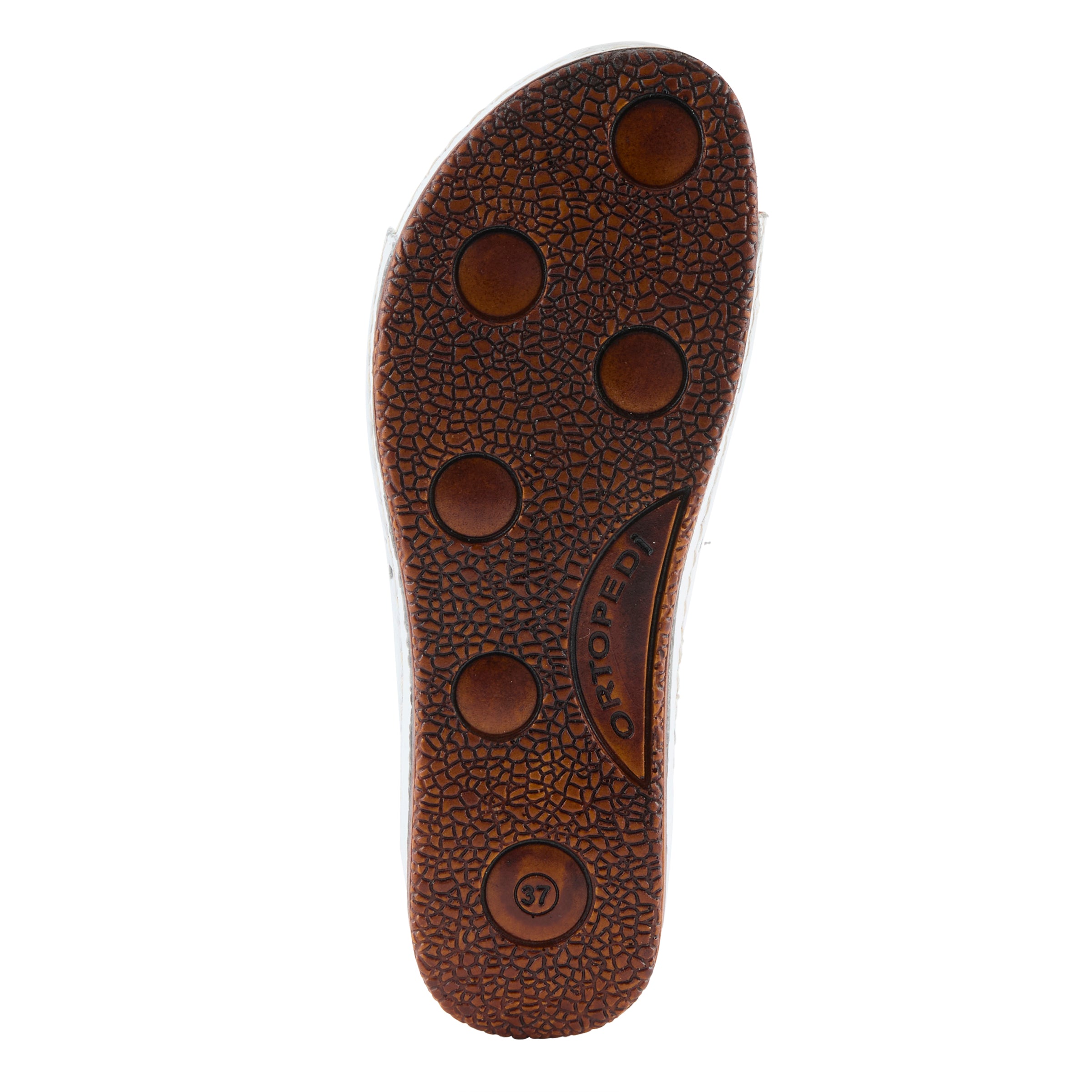 Flowerchild Sandal: Wedge Leather Slide – Spring Step Shoes