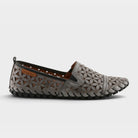 Spring Step Flowerflow Charcoal Slide Sandal