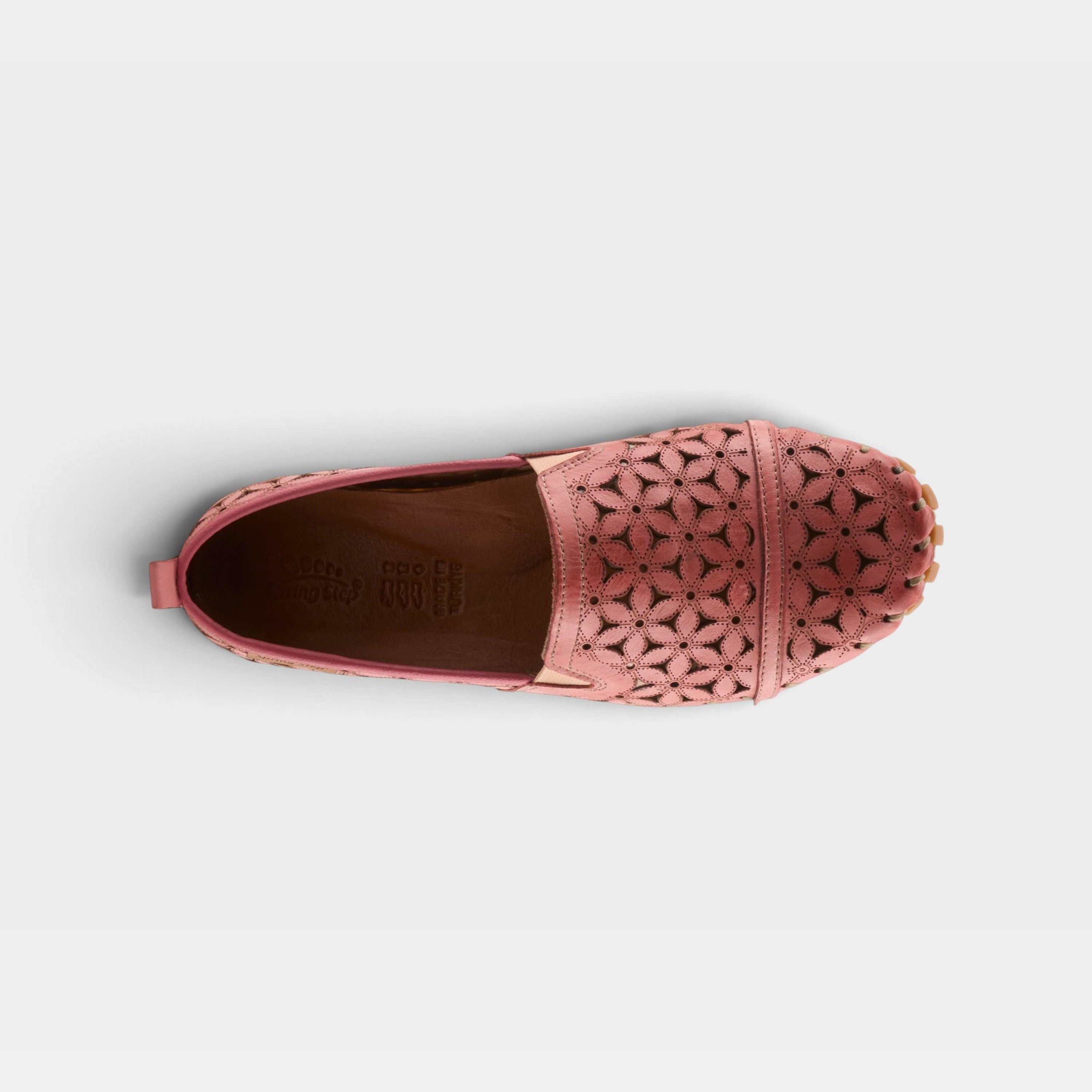 Spring Step Flowerflow Salmon Slide Sandal