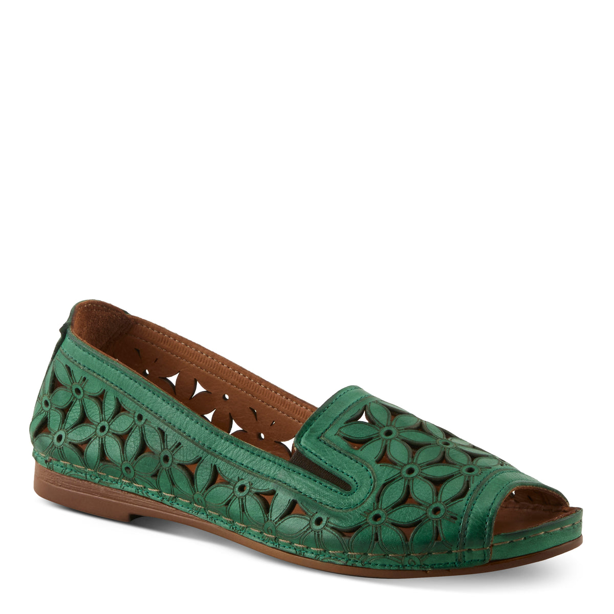 Spring Step SPRING STEP FLOWERPEEP SANDALS sandal in camel with comfortable everyday design