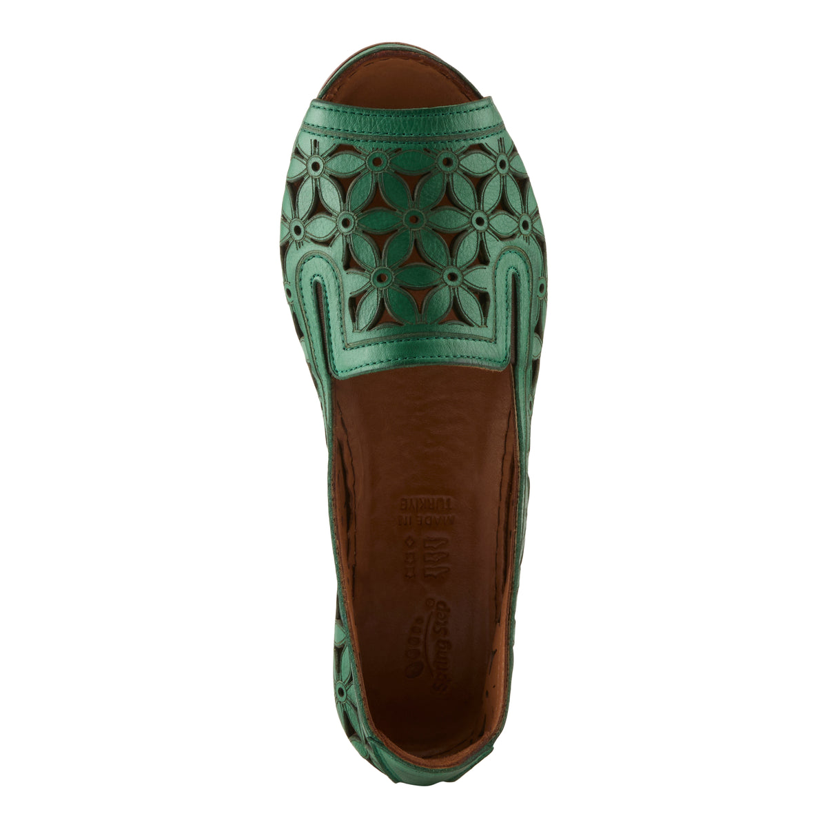 Spring Step SPRING STEP FLOWERPEEP SANDALS sandal in camel with comfortable everyday design