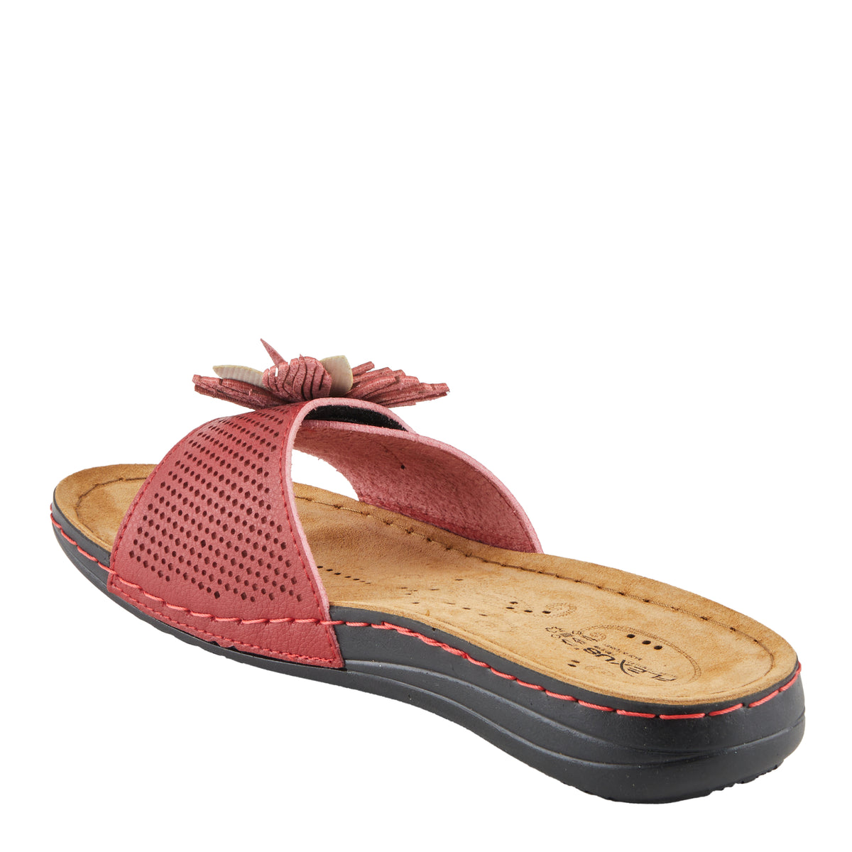 Flexus FLEXUS FLOWERSTARS SANDALS sandal in black with flexible sole