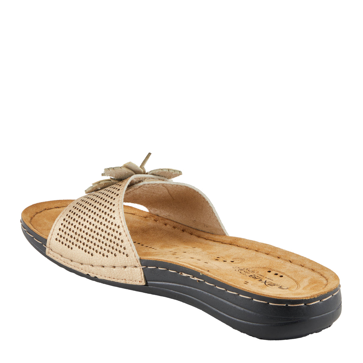 Flexus FLEXUS FLOWERSTARS SANDALS sandal in white with flexible sole